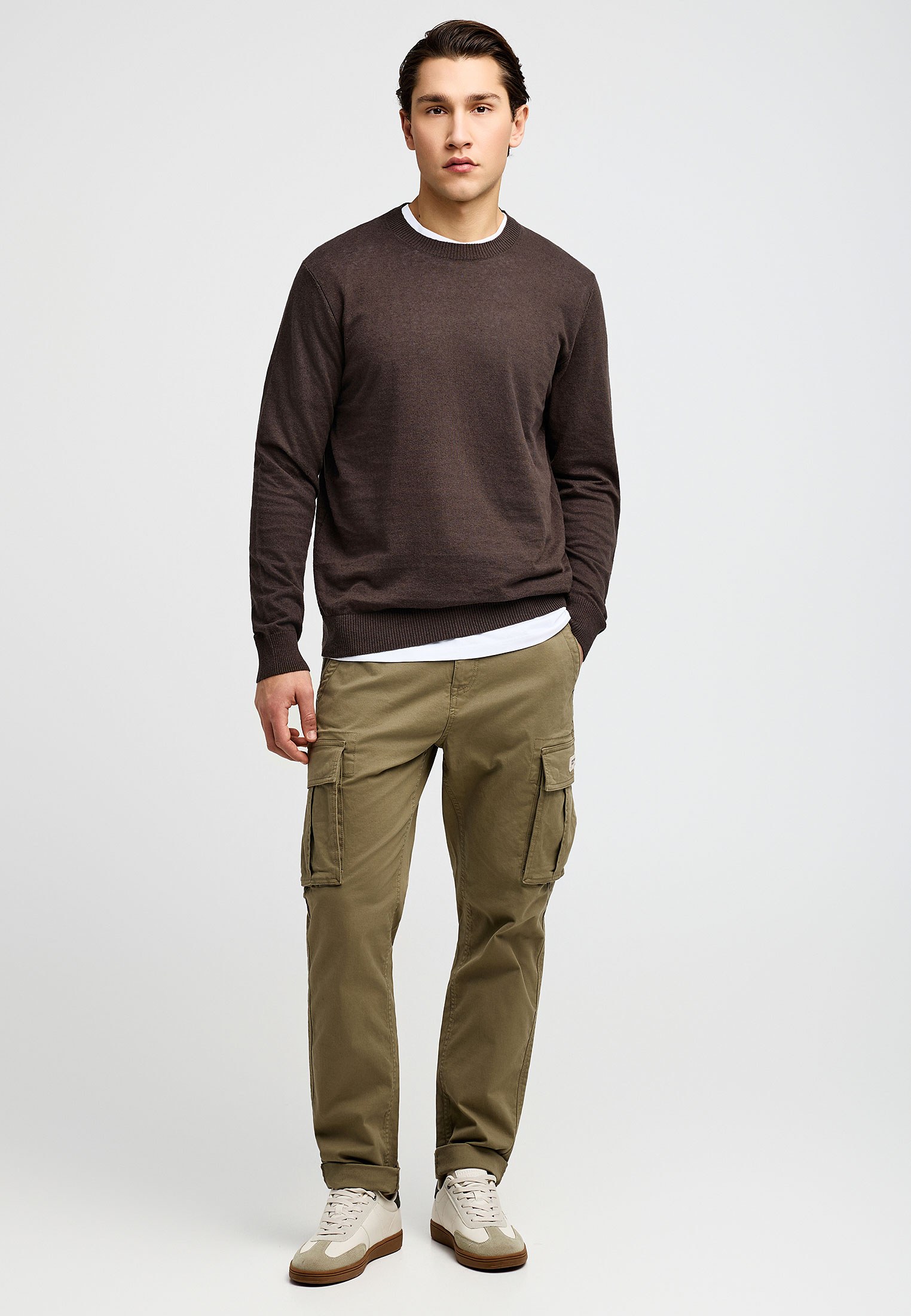 Men's Knitwear Funky Buddha Beige