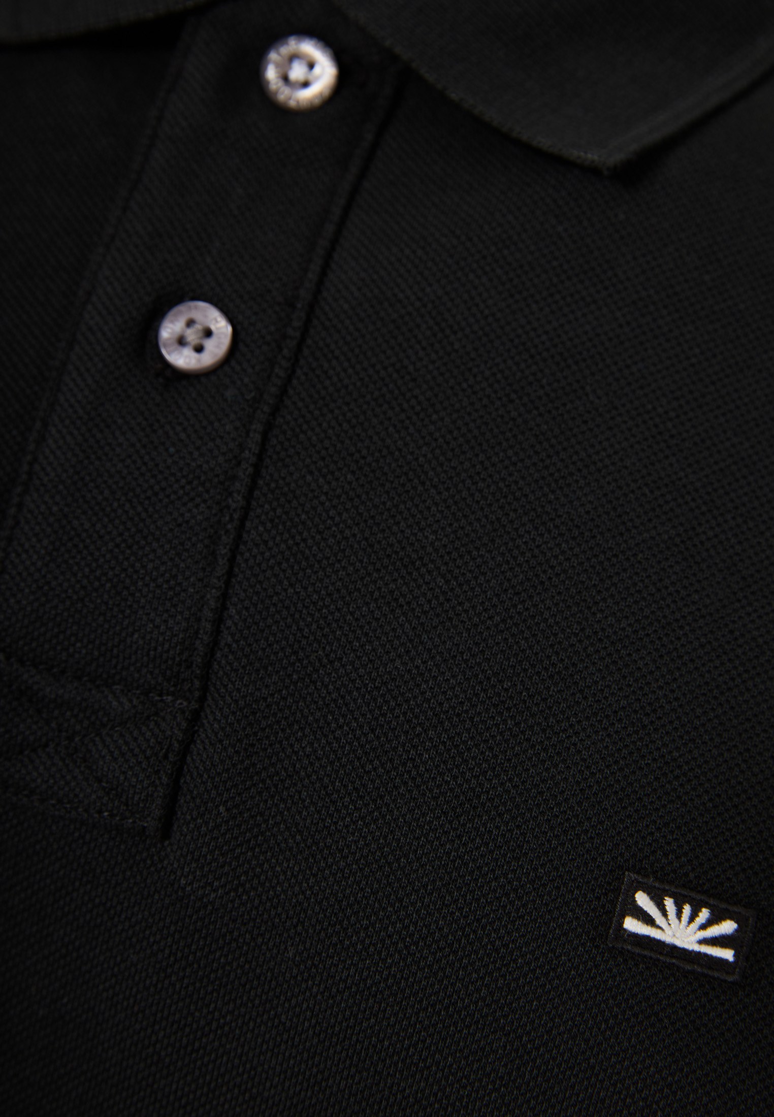 Men's Polo Shirts Funky Buddha Black