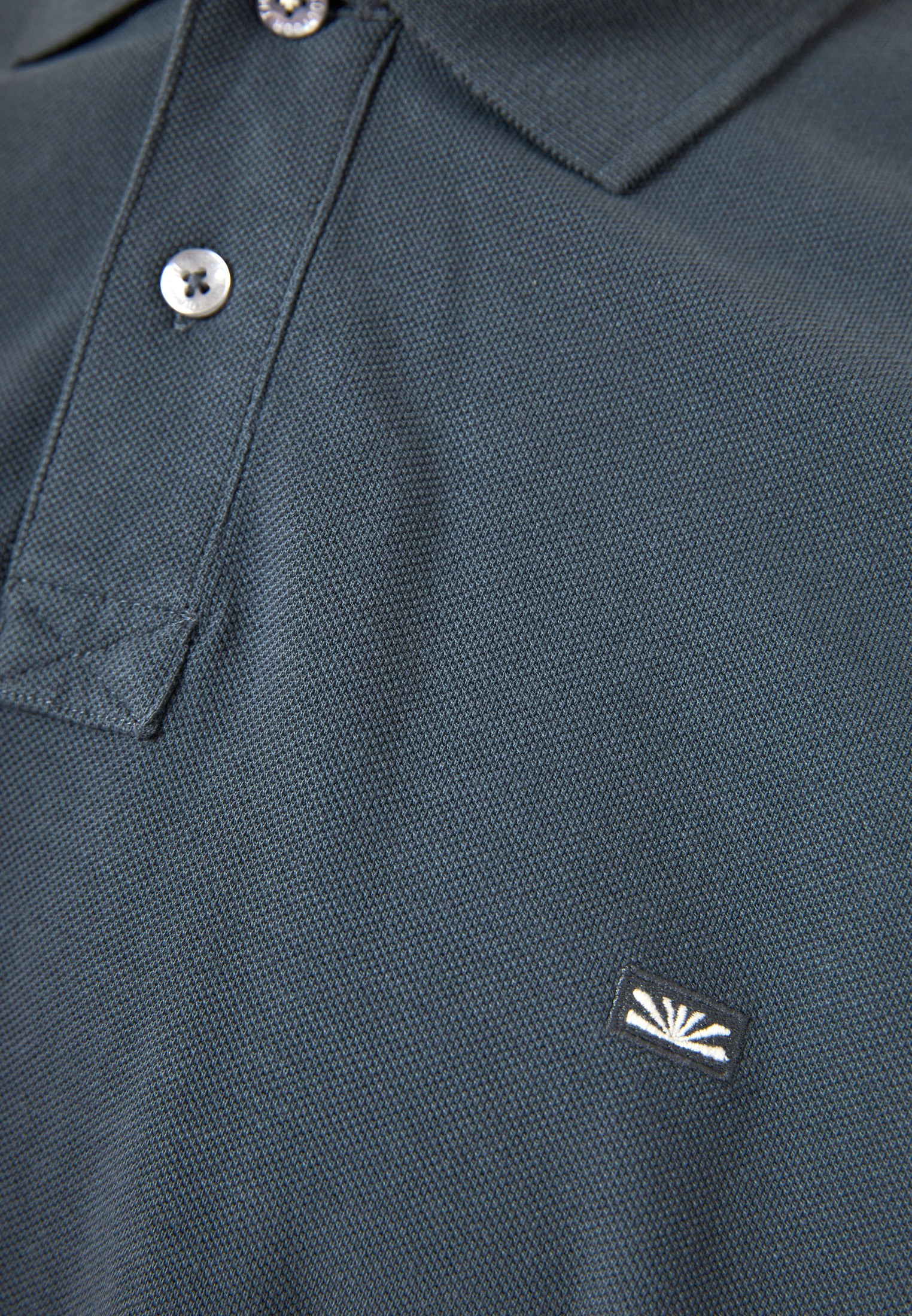 Men's Polo Shirts Funky Buddha Gray