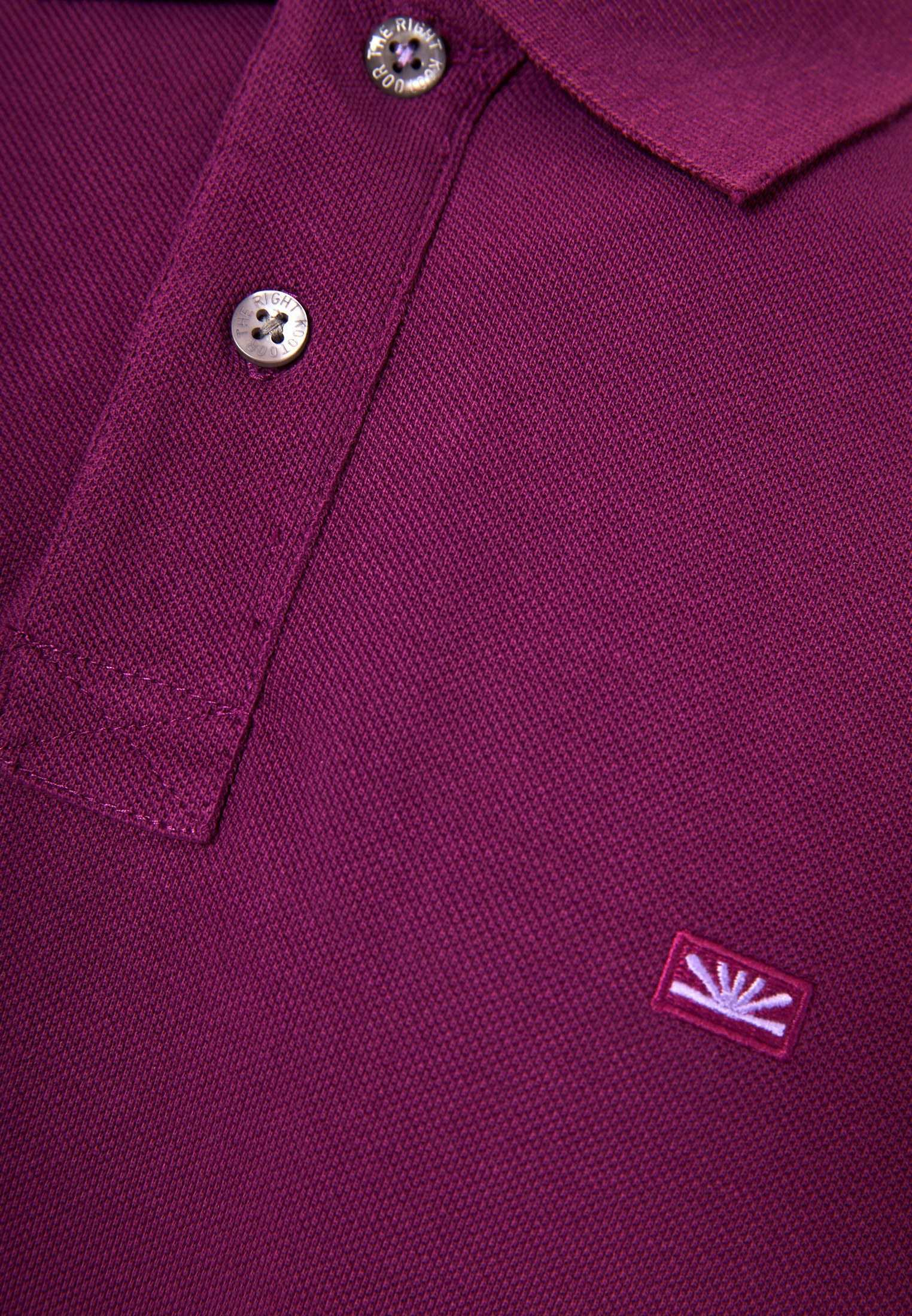 Men's Polo Shirts Funky Buddha Purple