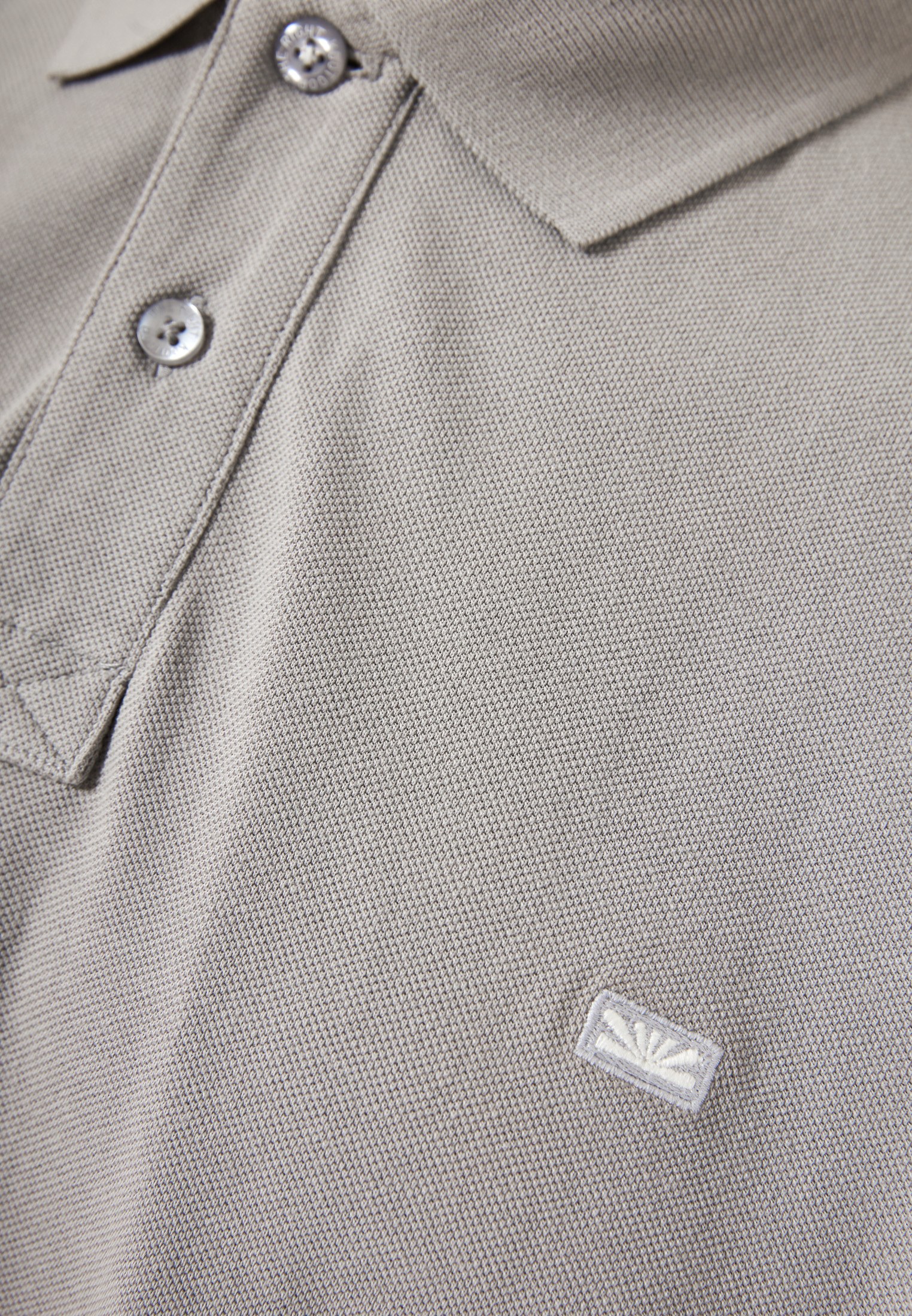 Men's Polo Shirts Funky Buddha Gray