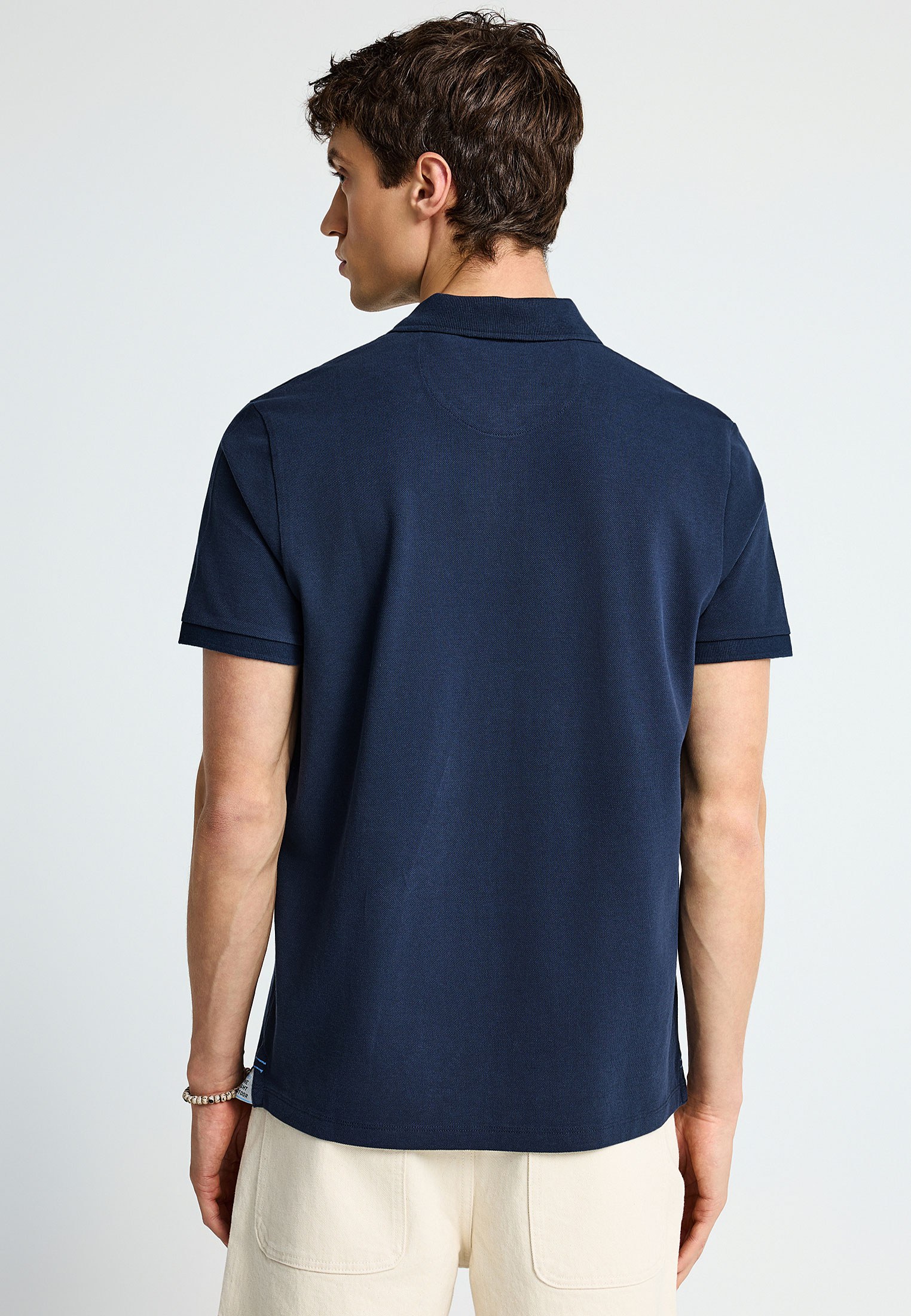 Men's Polo Shirts Funky Buddha Navy