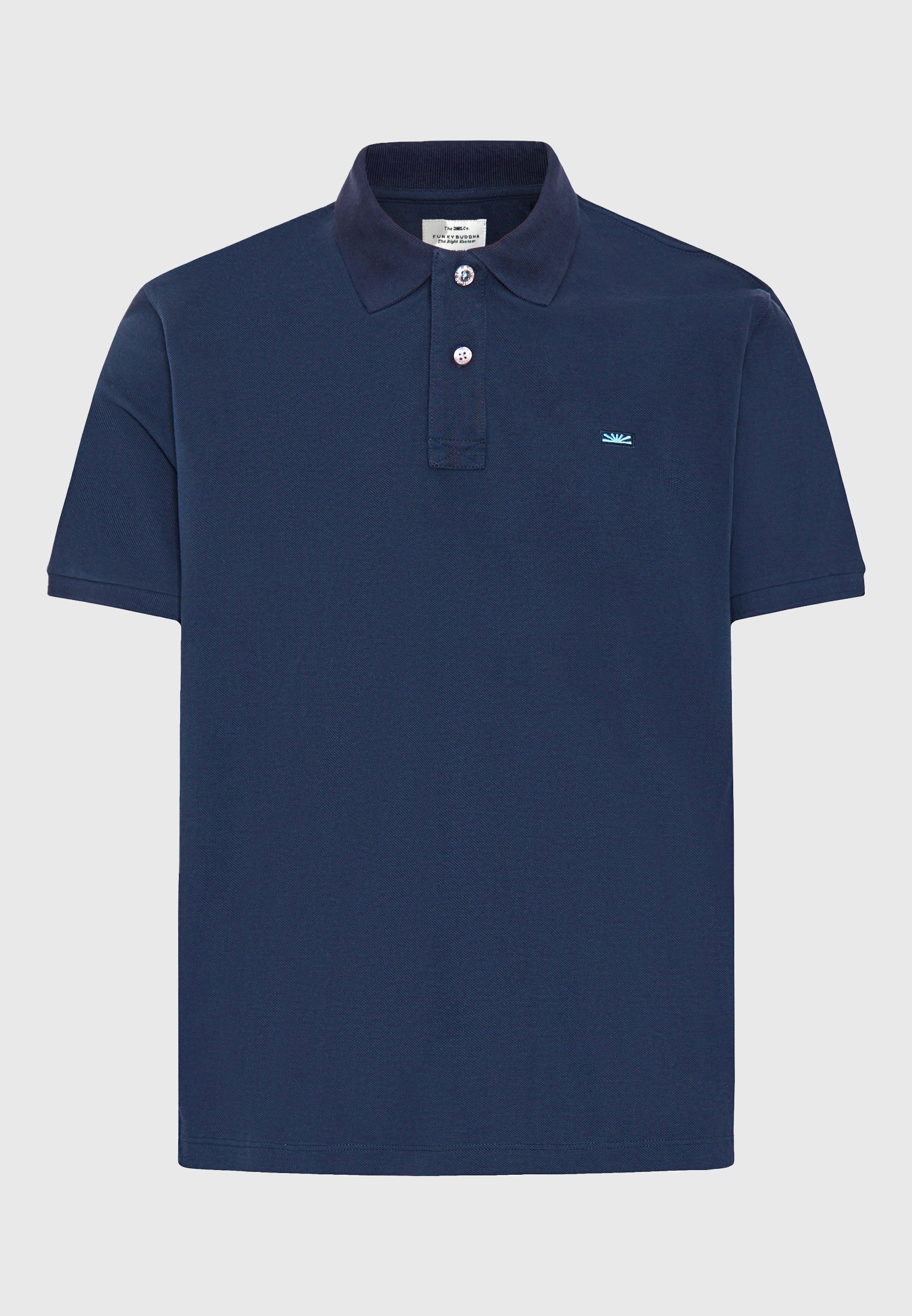 Men's Polo Shirts Funky Buddha Navy