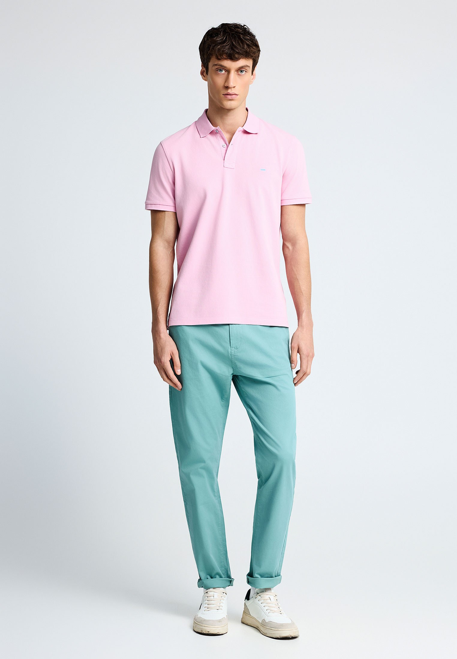 Men's Polo Shirts Funky Buddha Pink