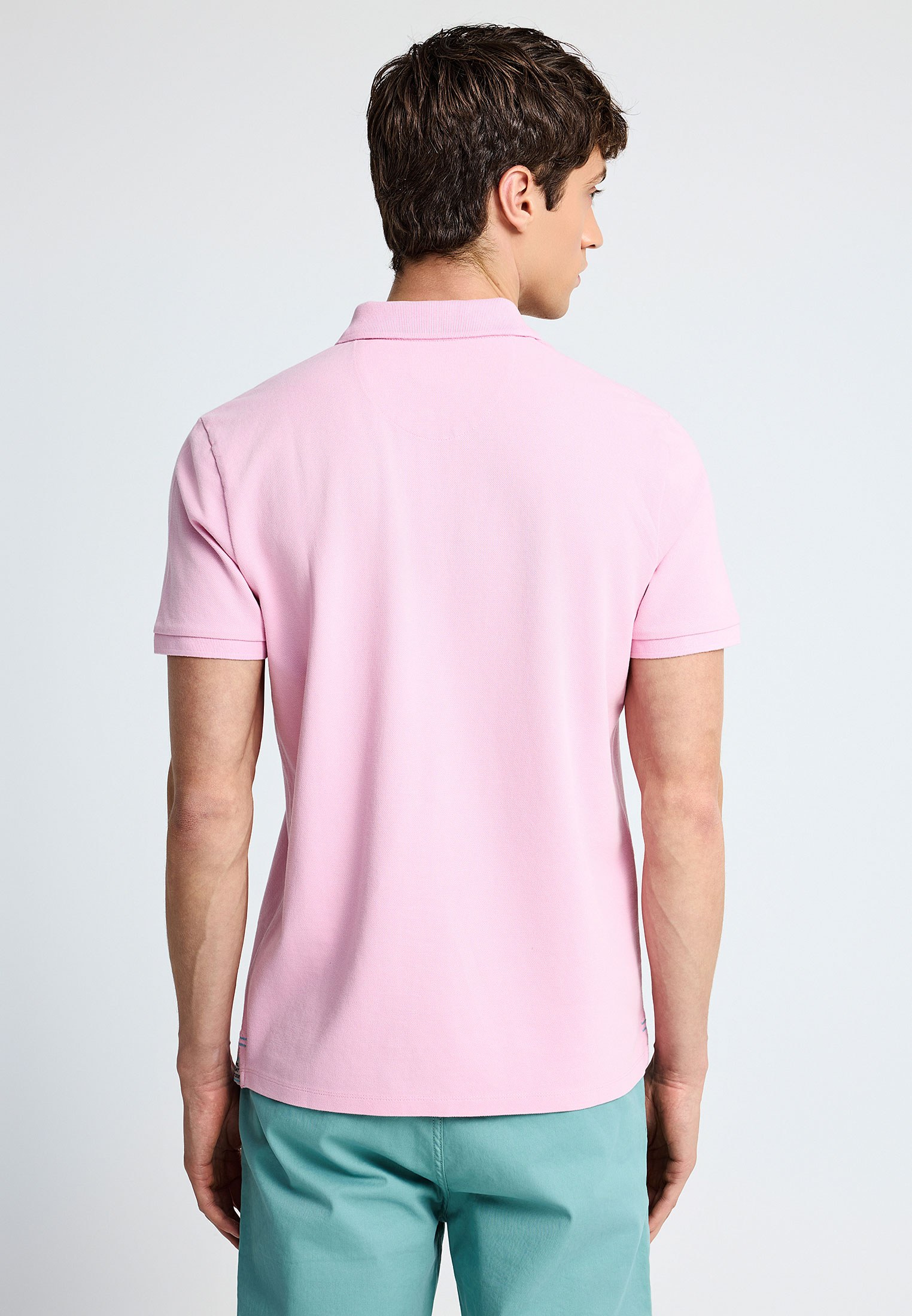 Men's Polo Shirts Funky Buddha Pink
