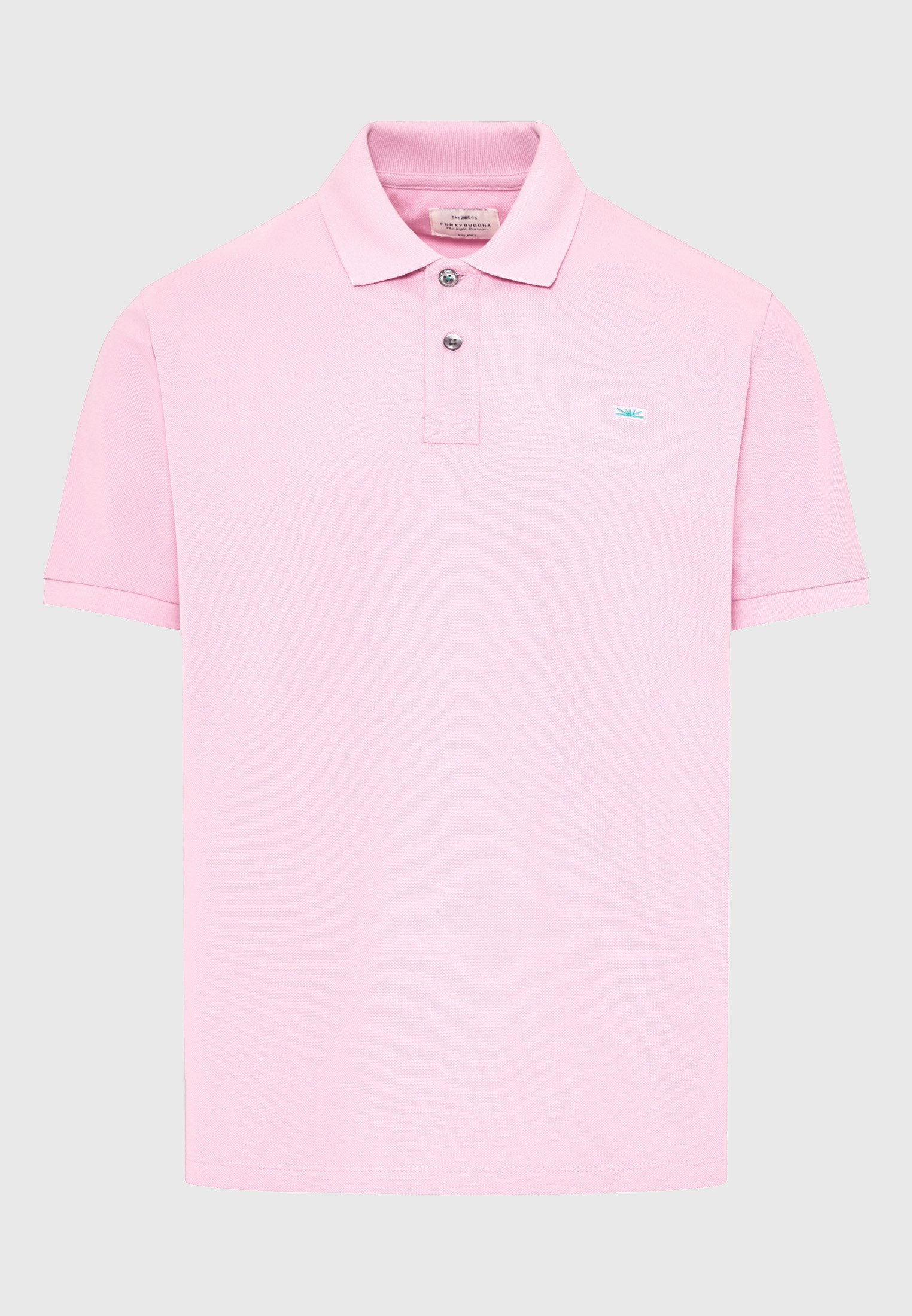 Men's Polo Shirts Funky Buddha Pink