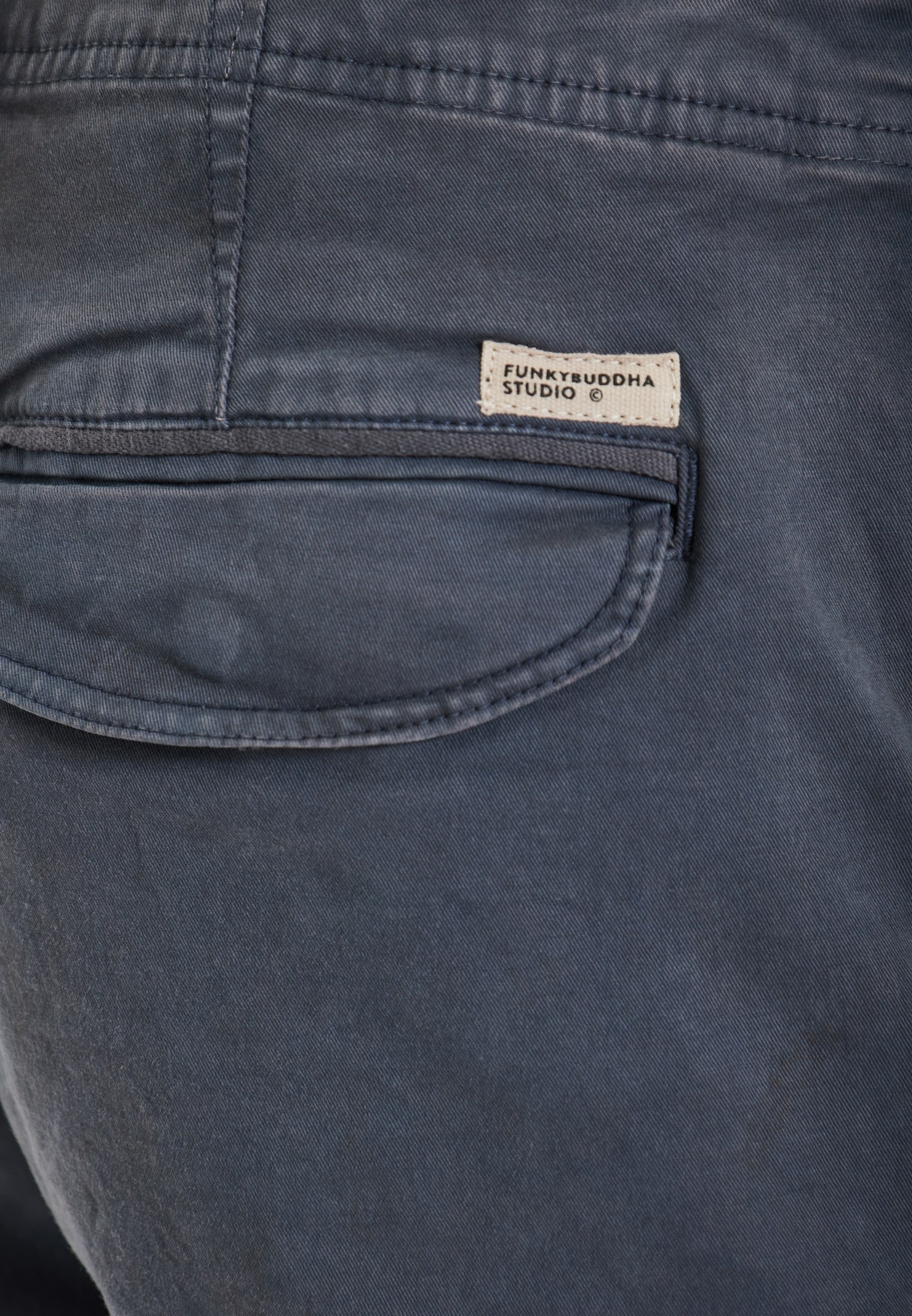 Men's Trousers Funky Buddha Blue