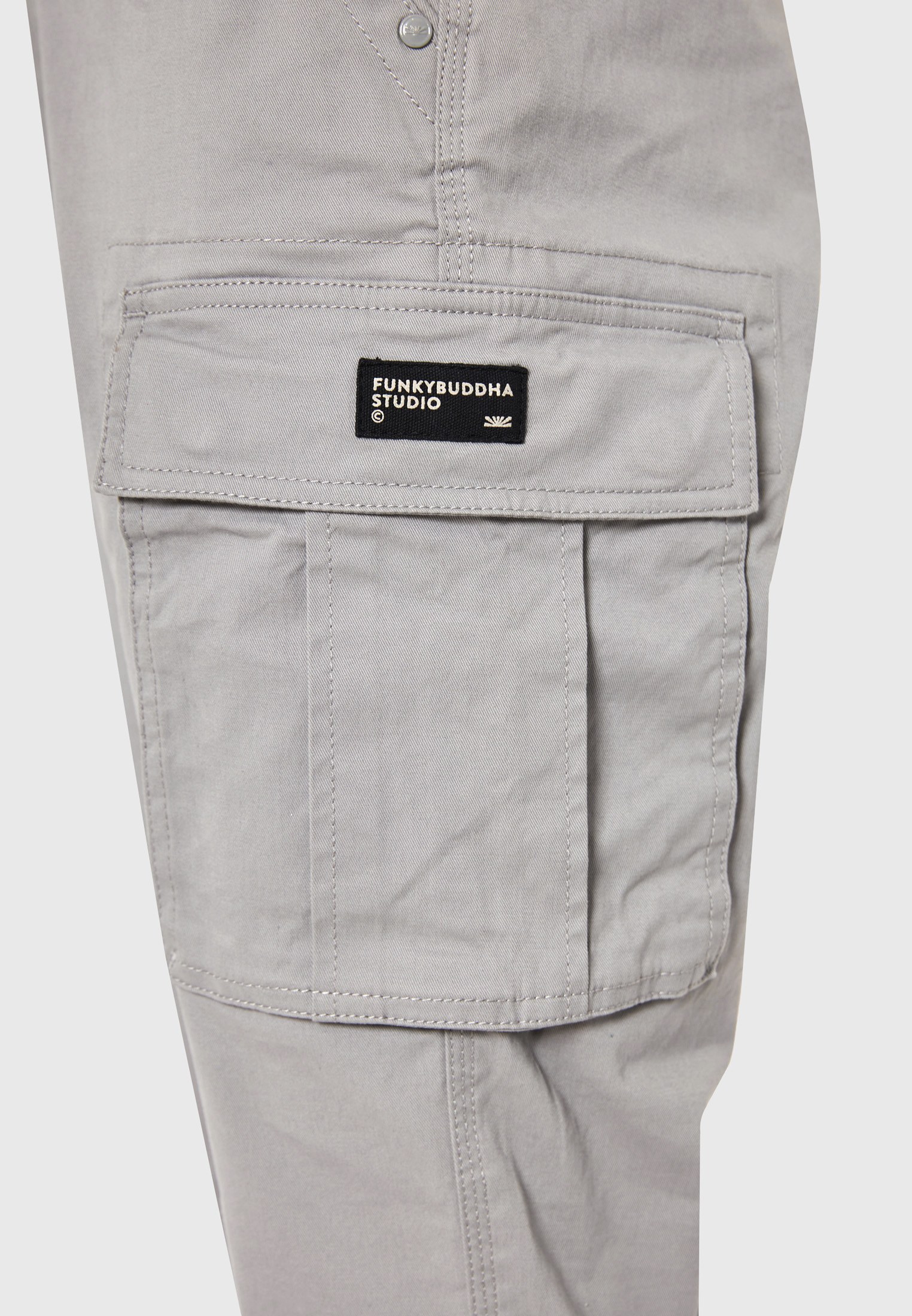 Men's Trousers Funky Buddha Gray