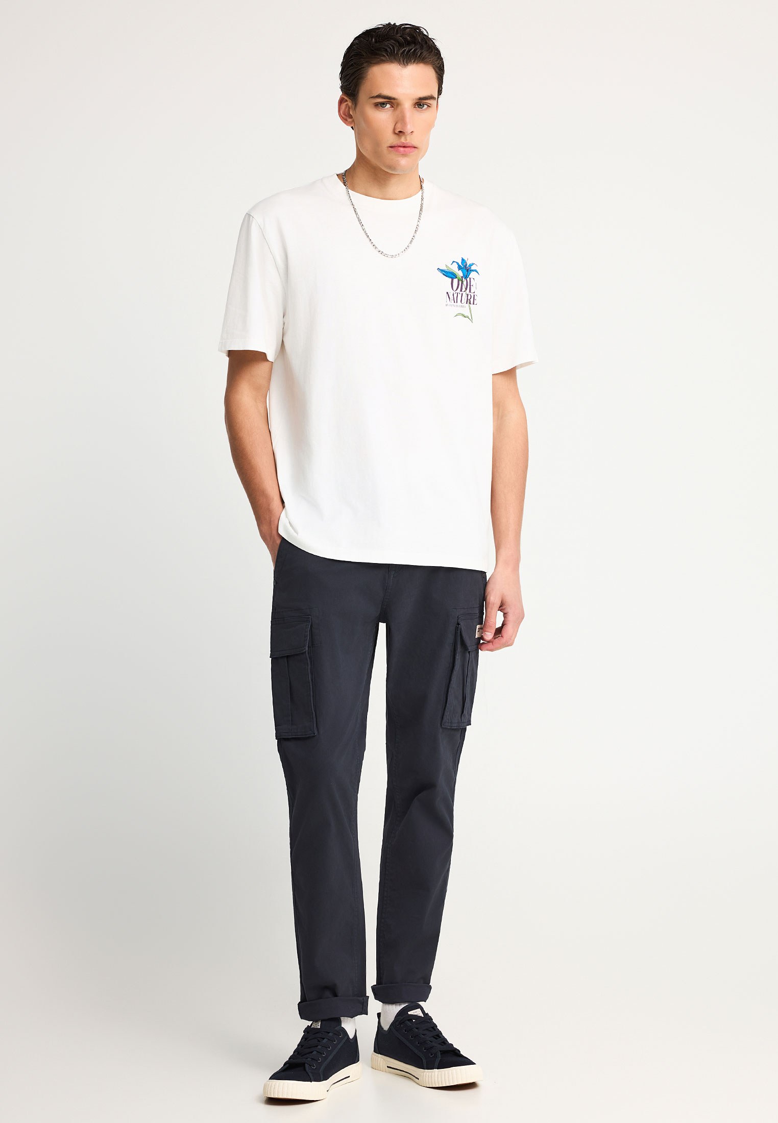 Men's Trousers Funky Buddha Navy