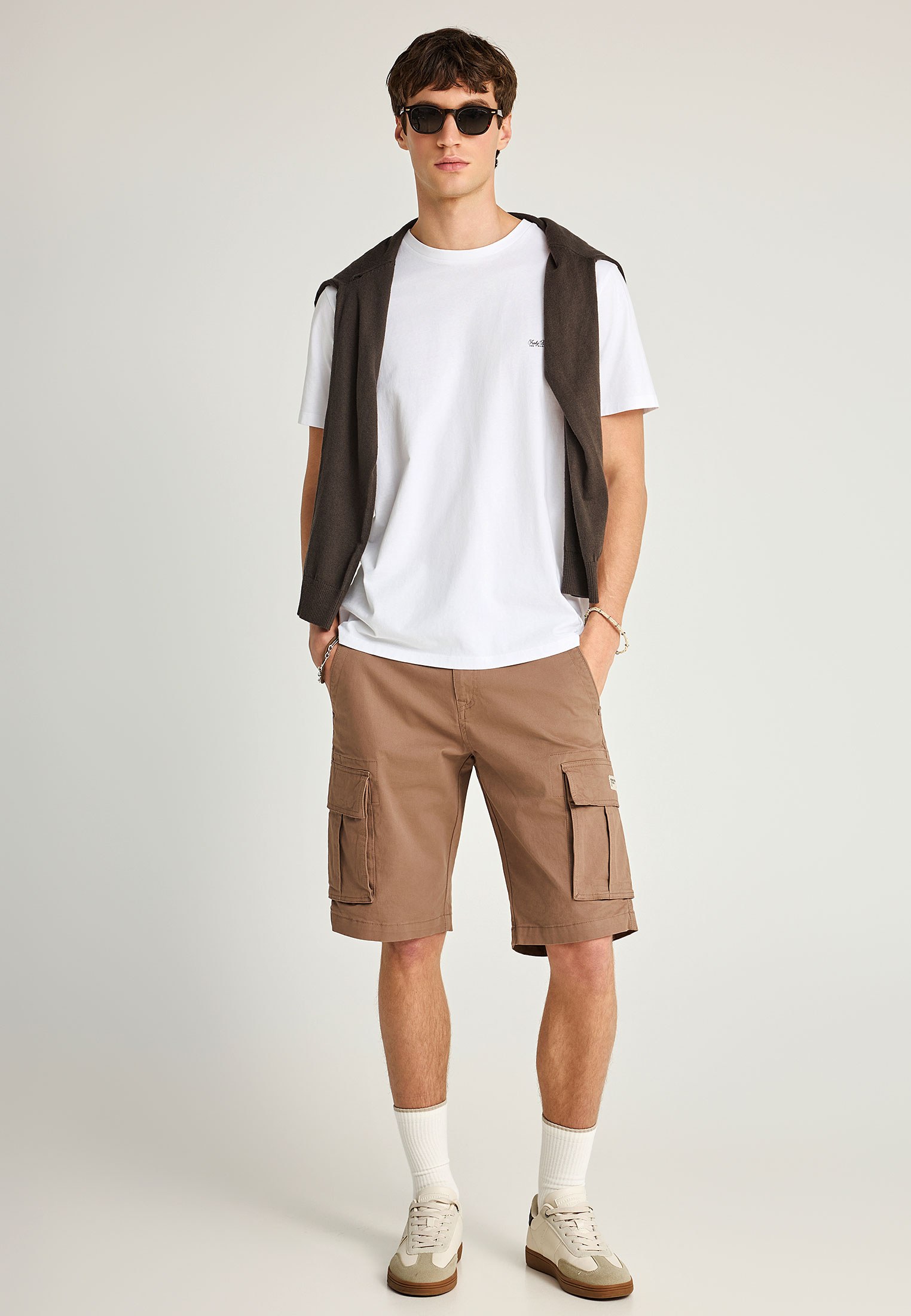 Men's Shorts Funky Buddha Brown