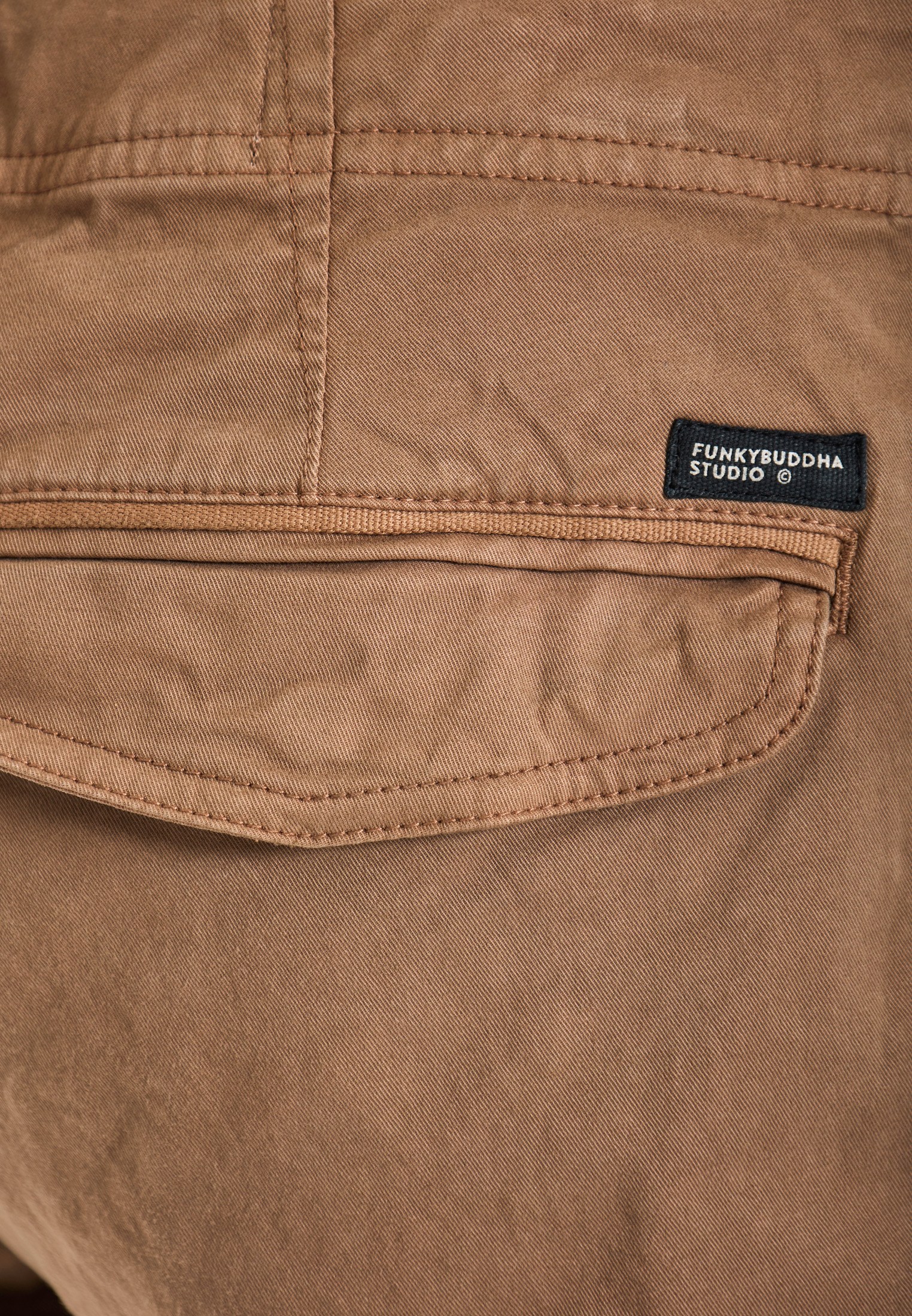 Men's Shorts Funky Buddha Brown