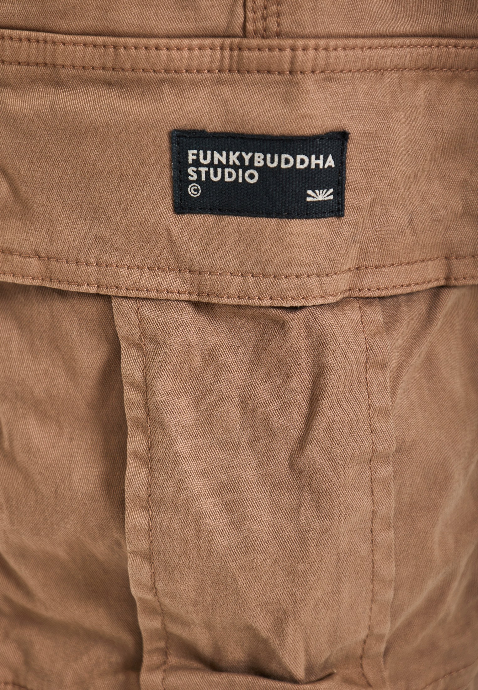 Men's Shorts Funky Buddha Brown