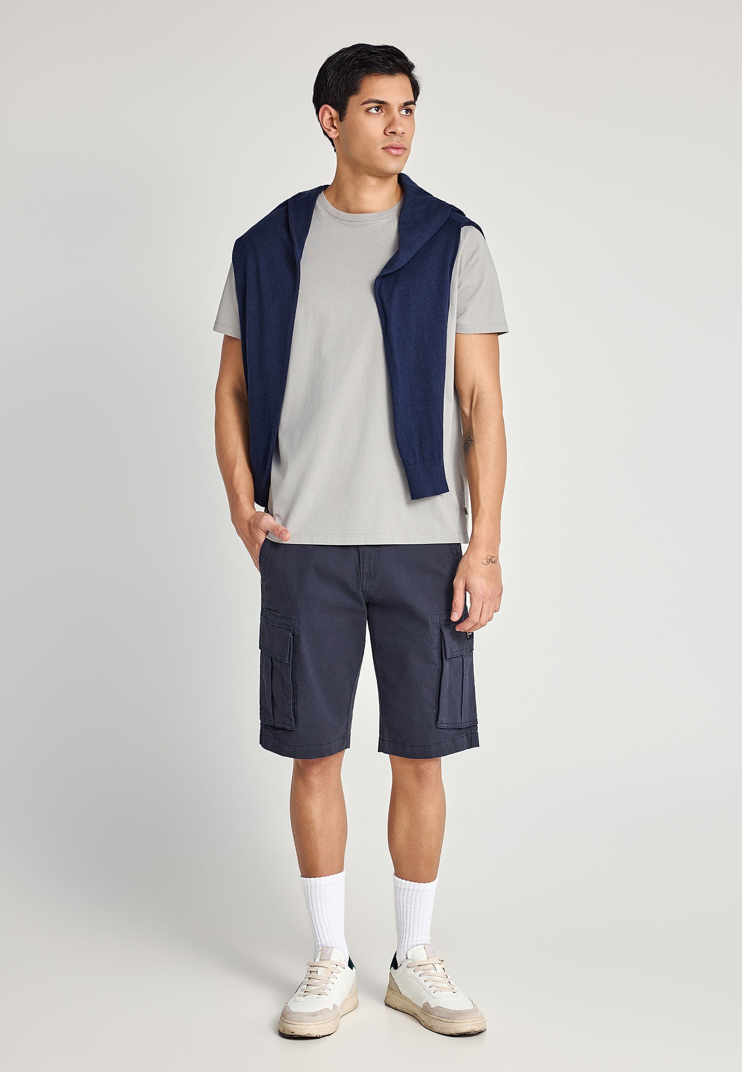 Men's Shorts Funky Buddha Navy