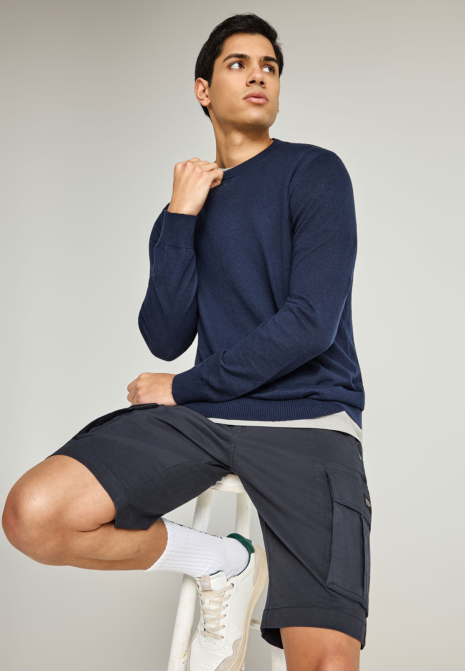 Men's Shorts Funky Buddha Navy