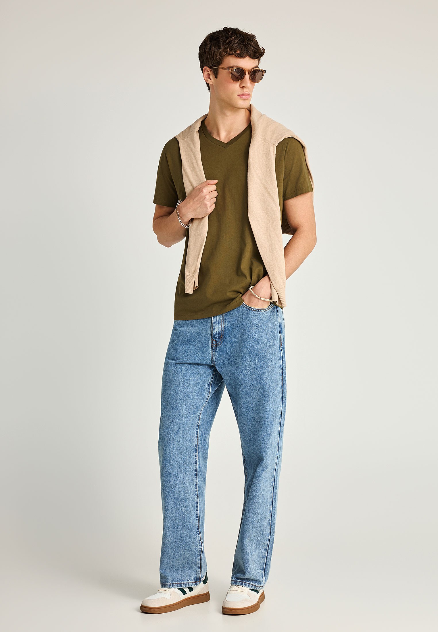 Men's T-Shirts Funky Buddha Olive