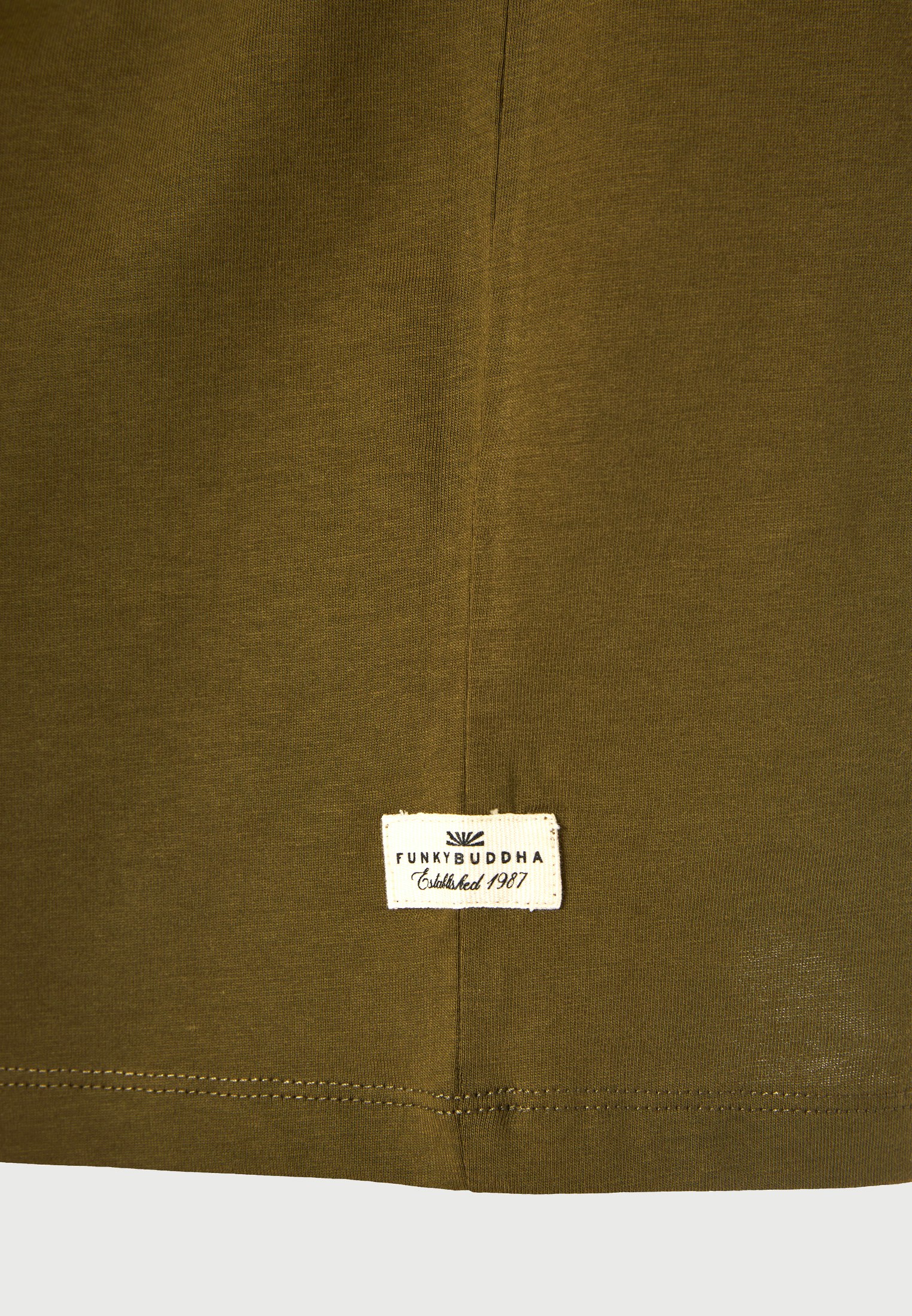 Men's T-Shirts Funky Buddha Olive