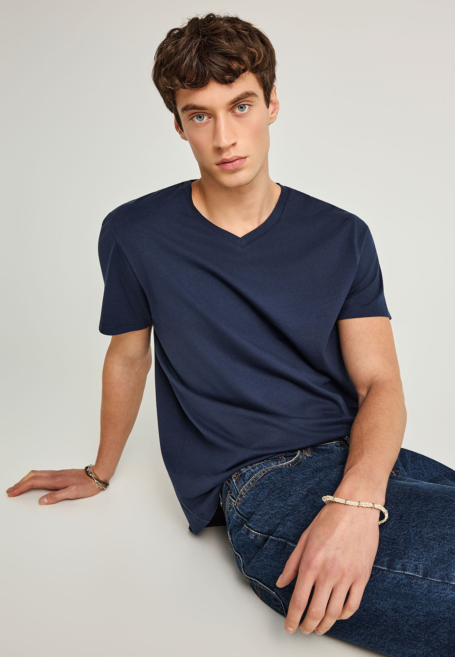 Men's T-Shirts Funky Buddha Navy