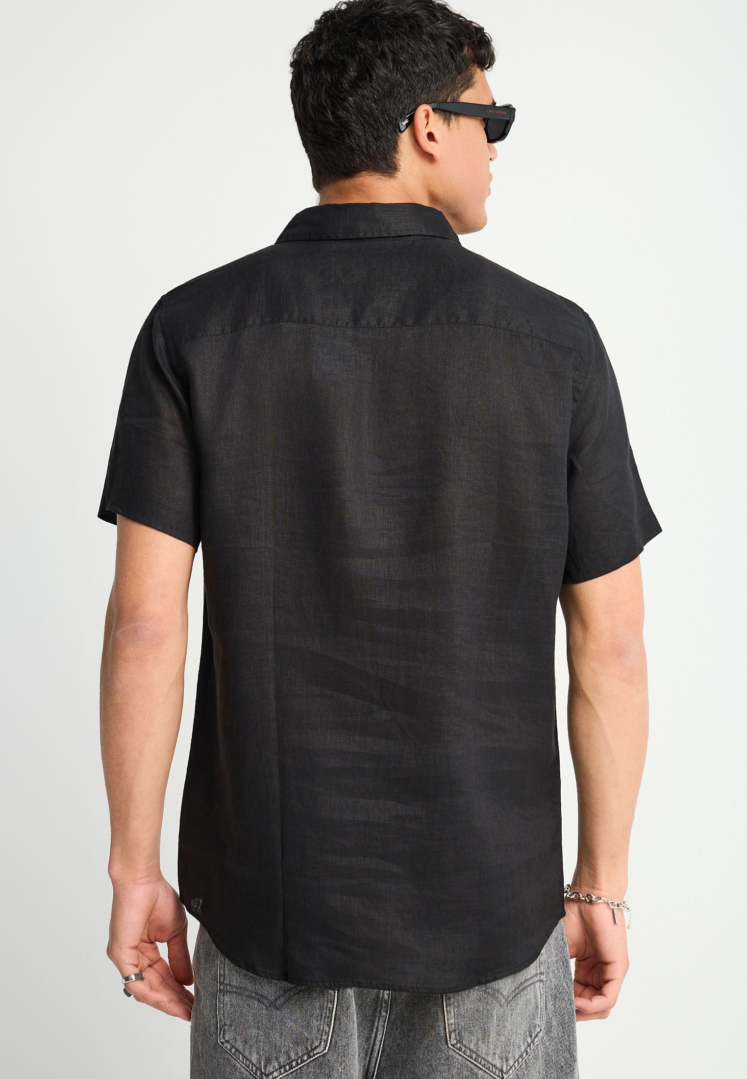 Men's Shirts Funky Buddha Black