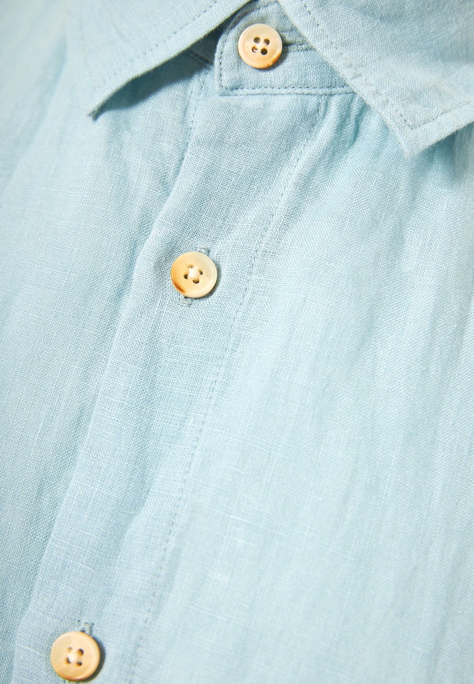 Ανδρικό λινό πουκάμισο με κοντό μανίκι - The essentials