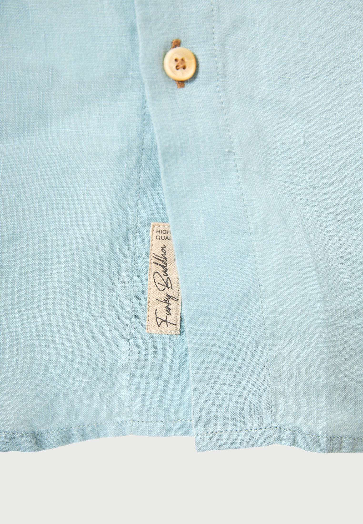 Ανδρικό λινό πουκάμισο με κοντό μανίκι - The essentials