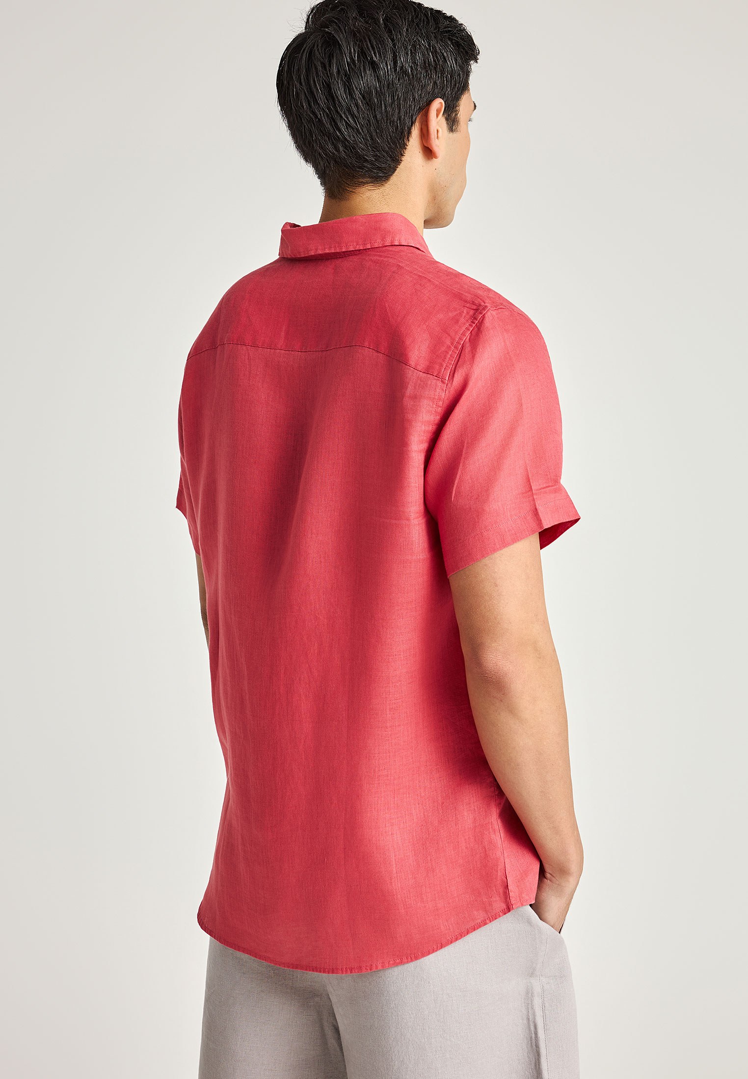 Men's Shirts Funky Buddha Pink