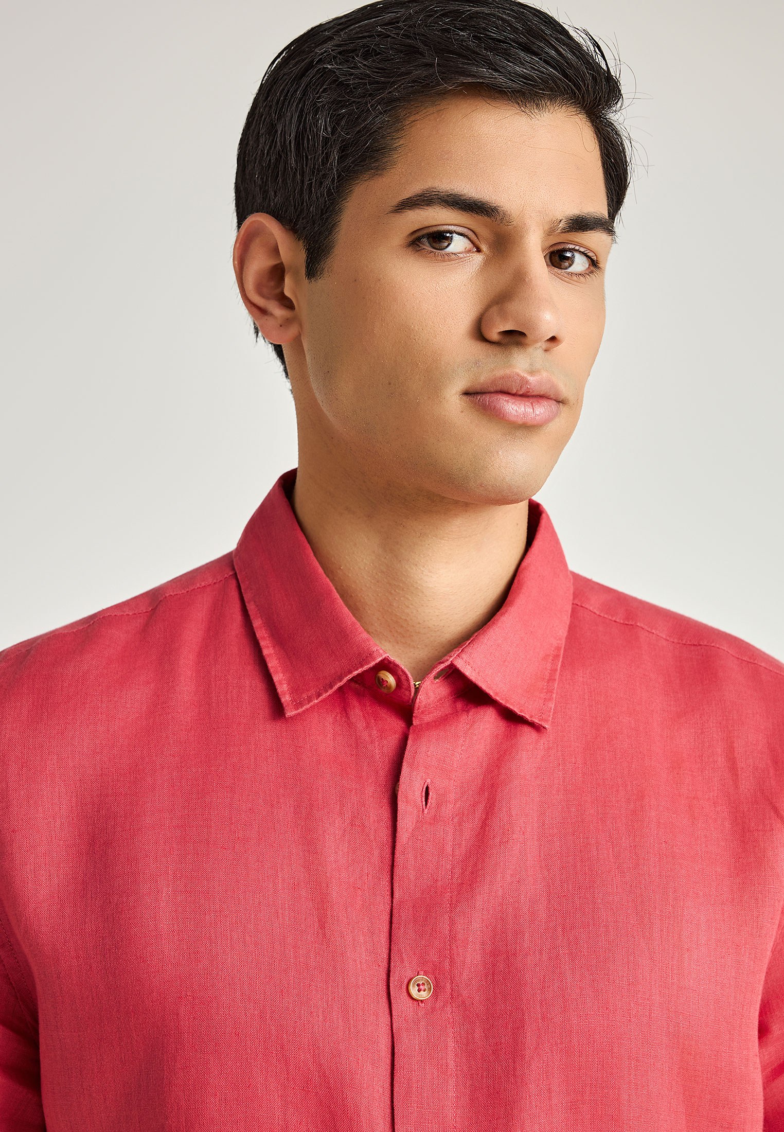 Men's Shirts Funky Buddha Pink