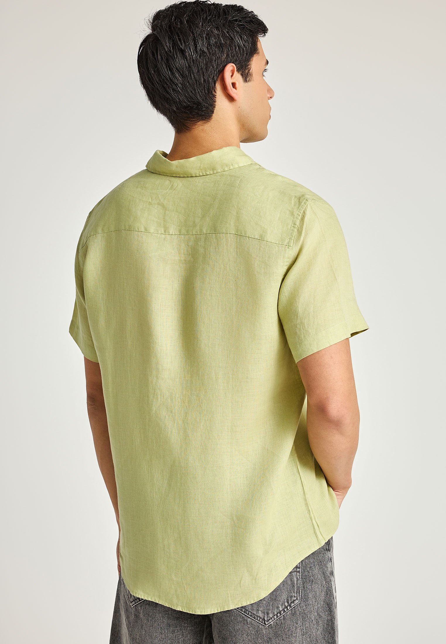Men's Shirts Funky Buddha Green