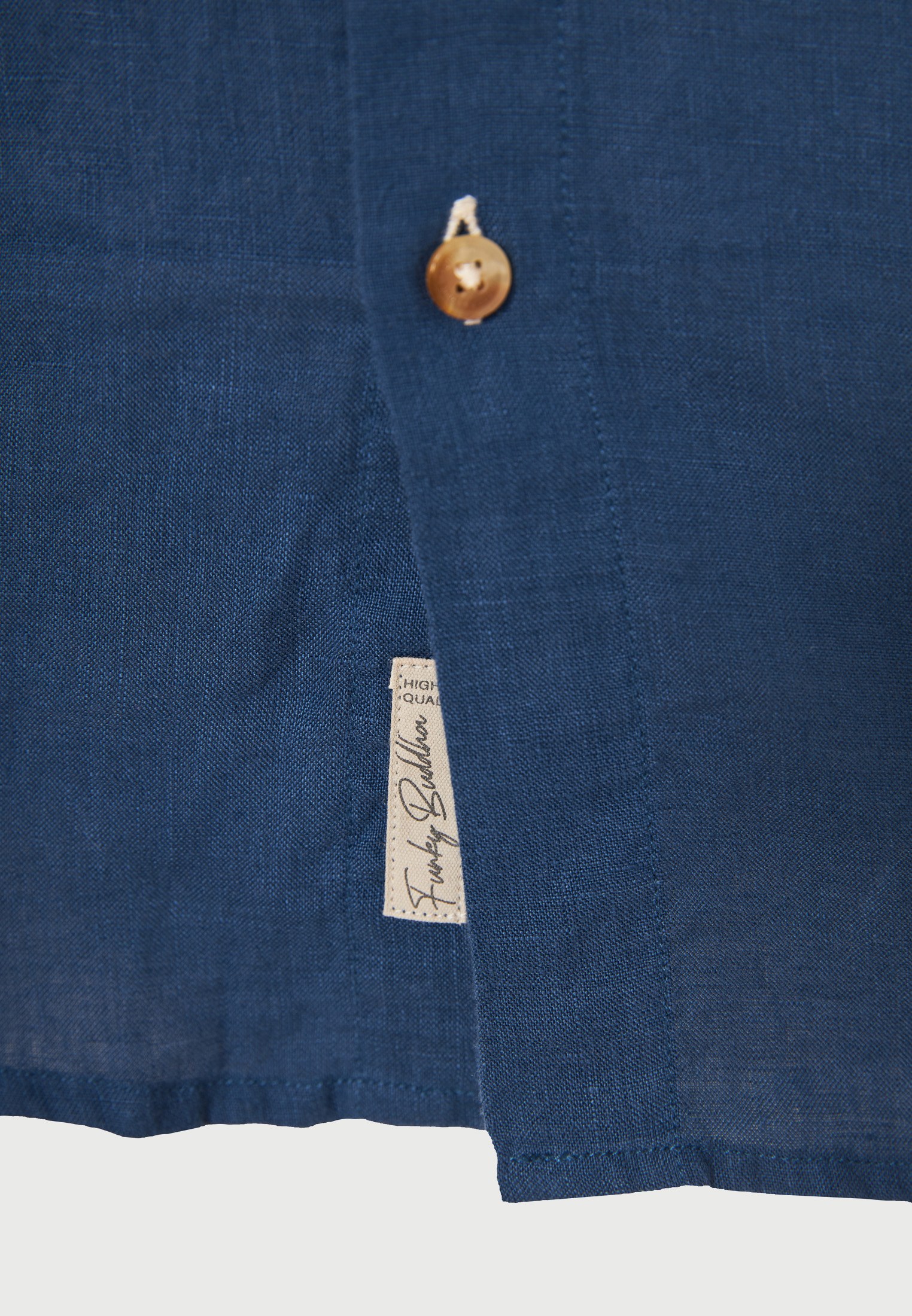 Men's Shirts Funky Buddha Blue