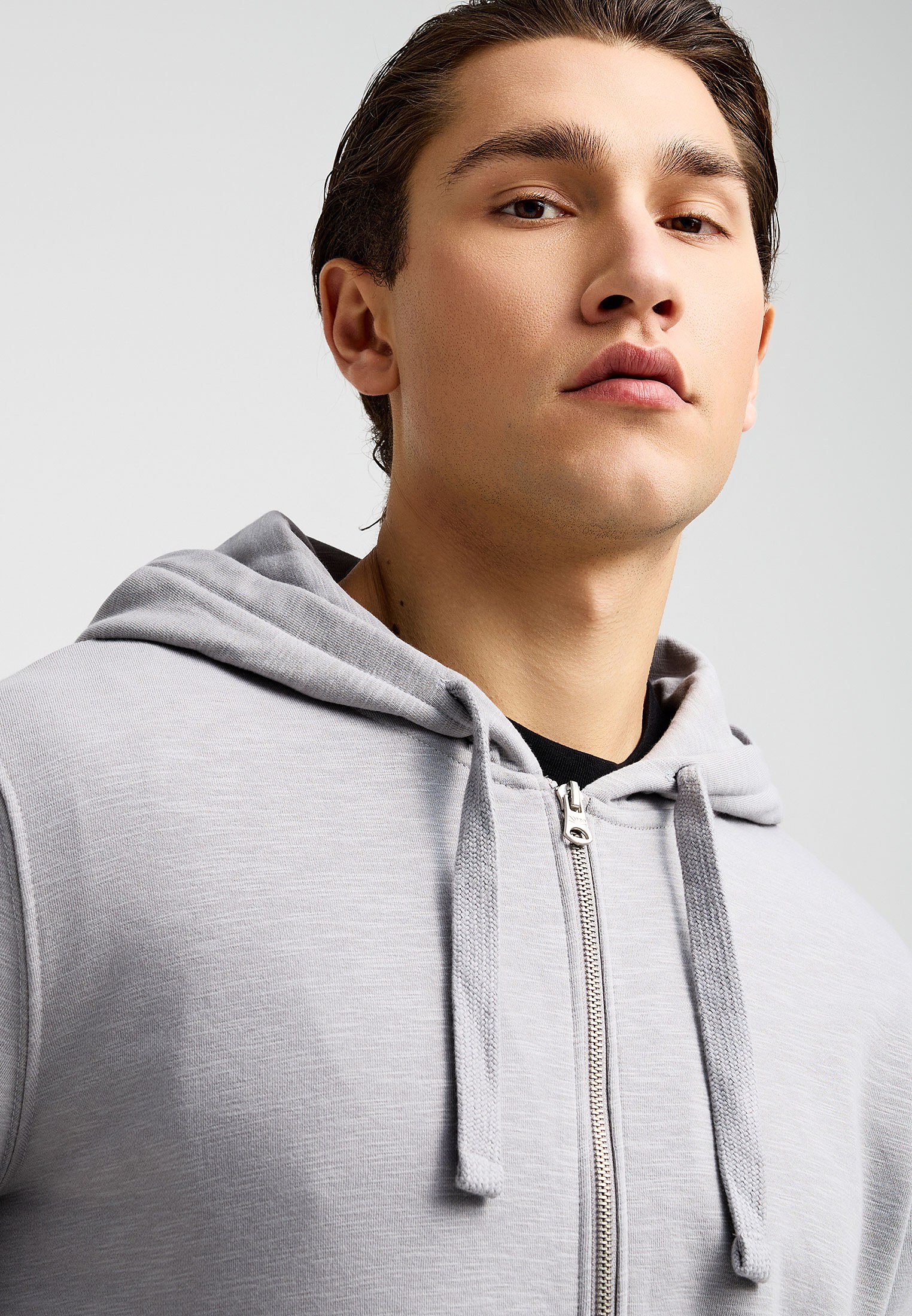 Men's Hoodies & Sweatshirts Funky Buddha Gray
