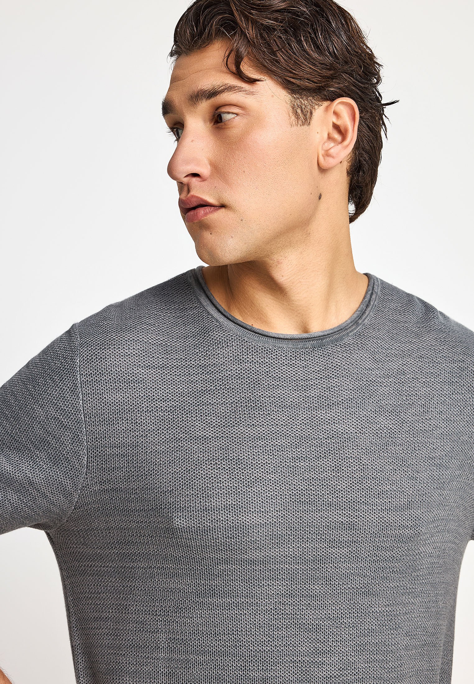 Men's Knitwear Funky Buddha Gray