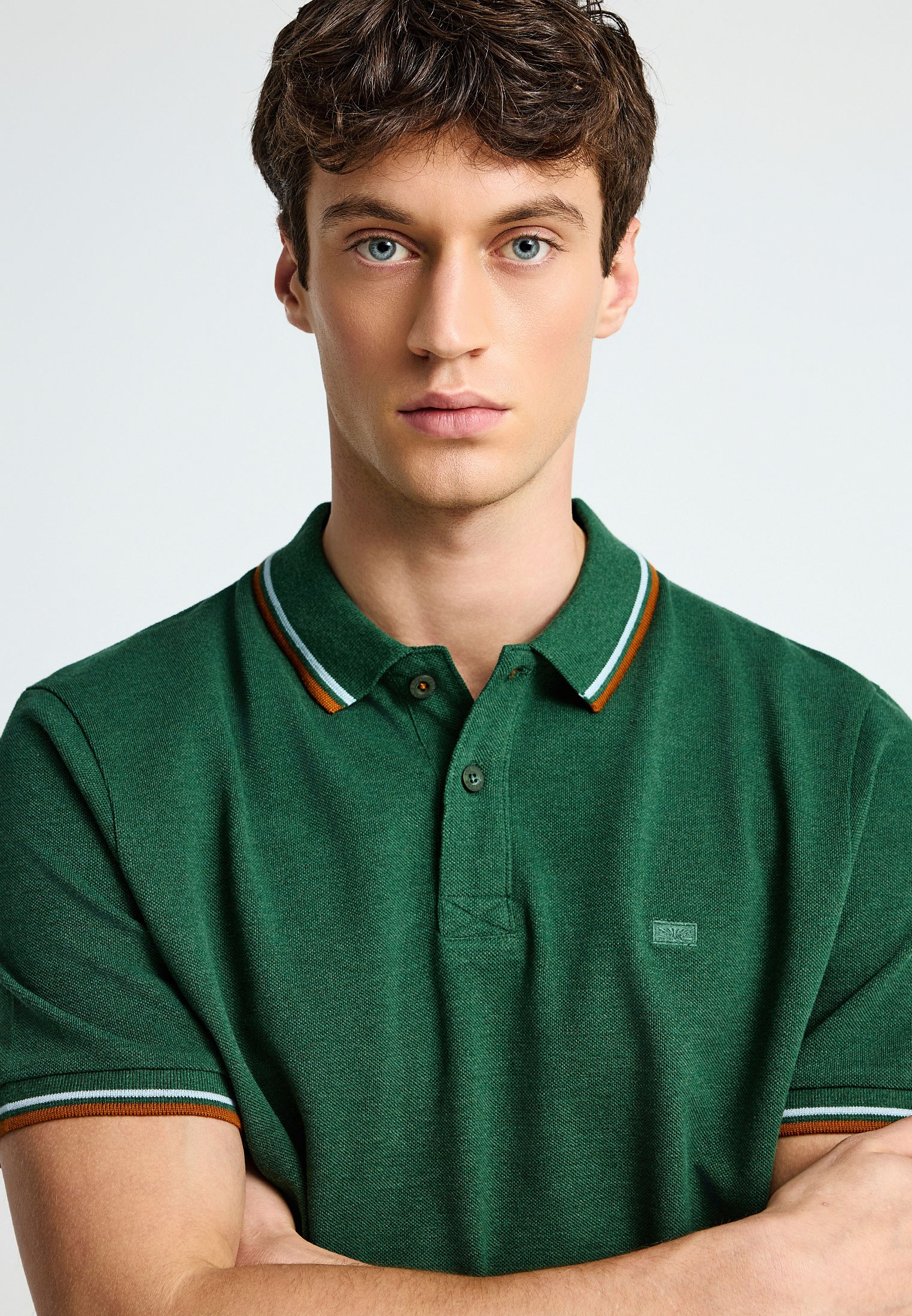 Essential μπλούζα πόλο από βαμβάκι