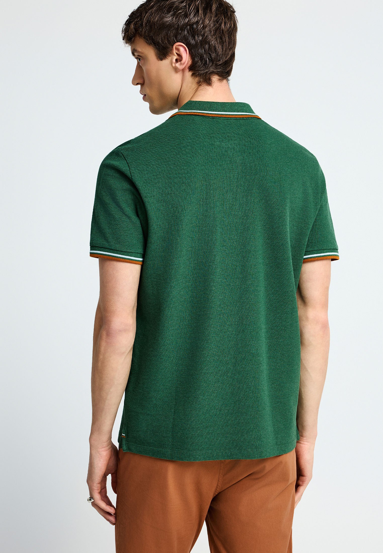 Essential μπλούζα πόλο από βαμβάκι
