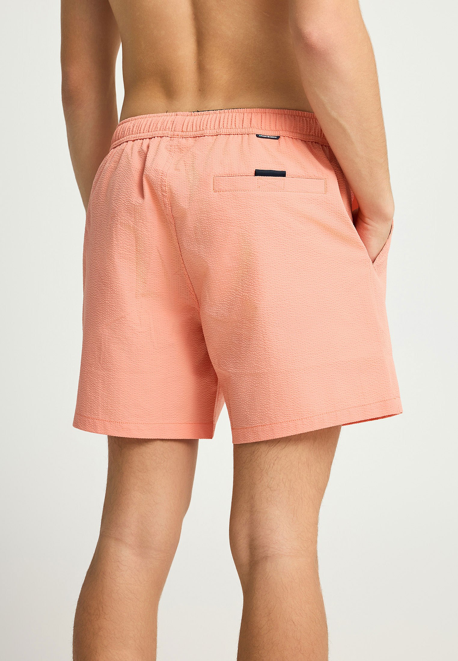 Men's Swim Shorts Funky Buddha Beige