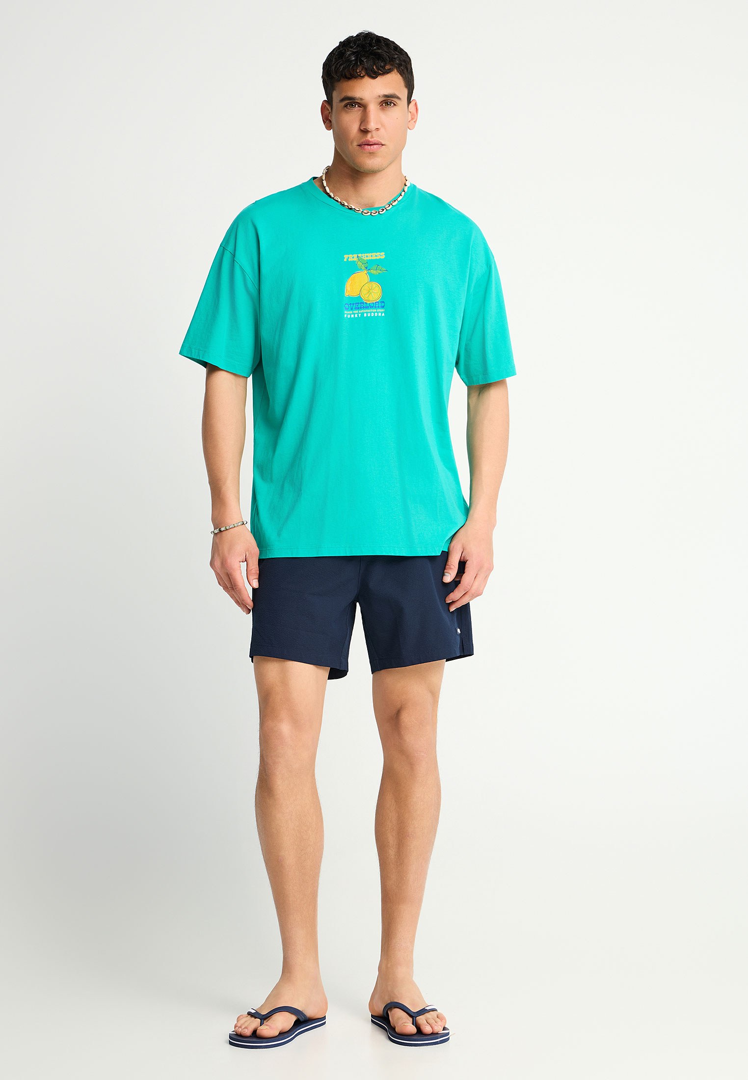 Men's Swim Shorts Funky Buddha Navy