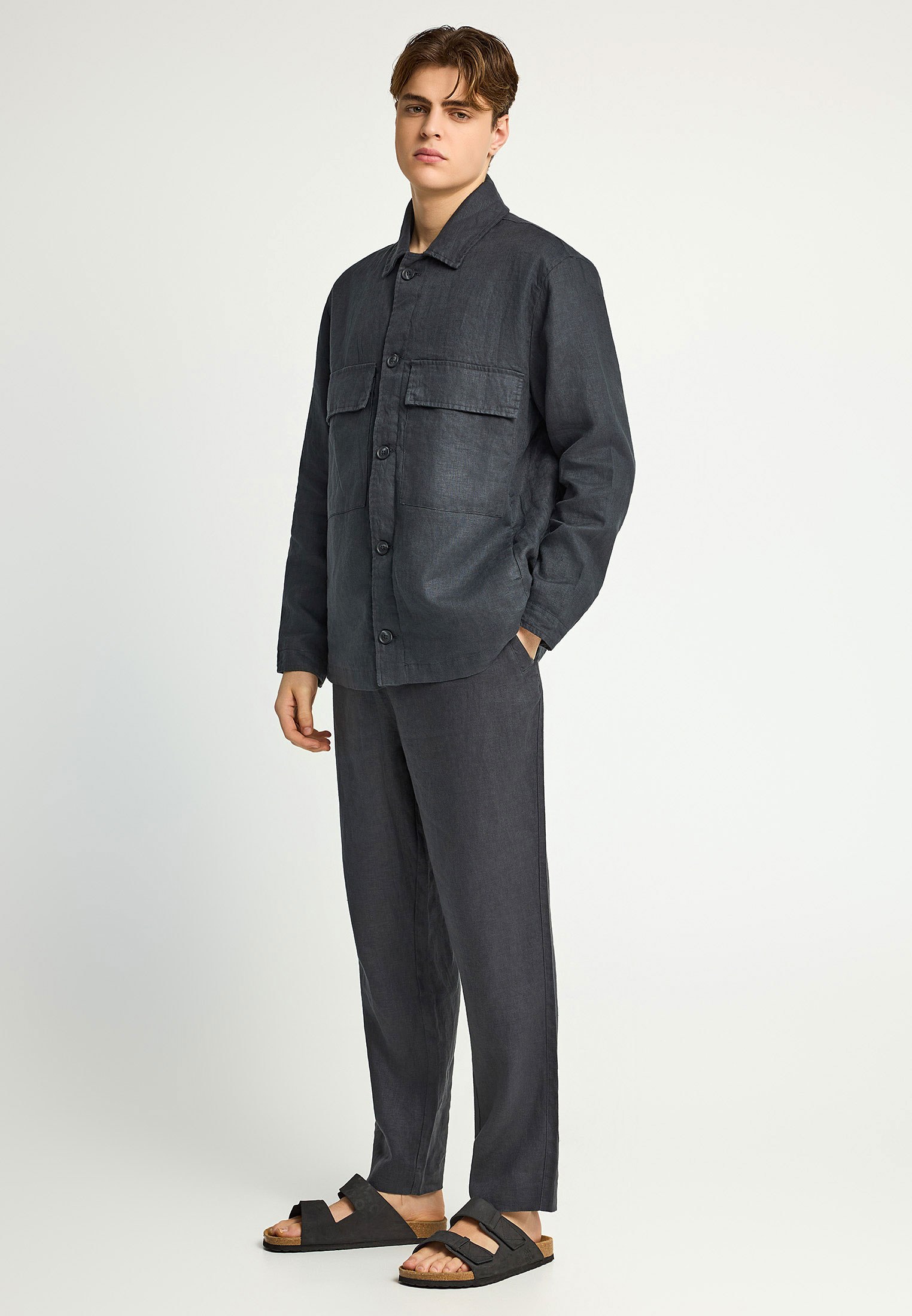 Men's Jackets Funky Buddha Gray