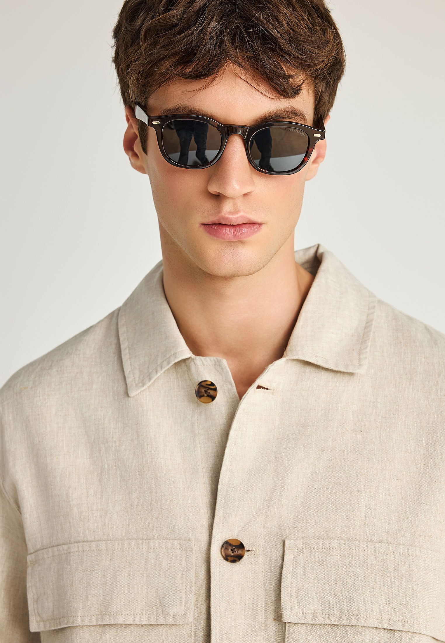 Men's Jackets Funky Buddha White