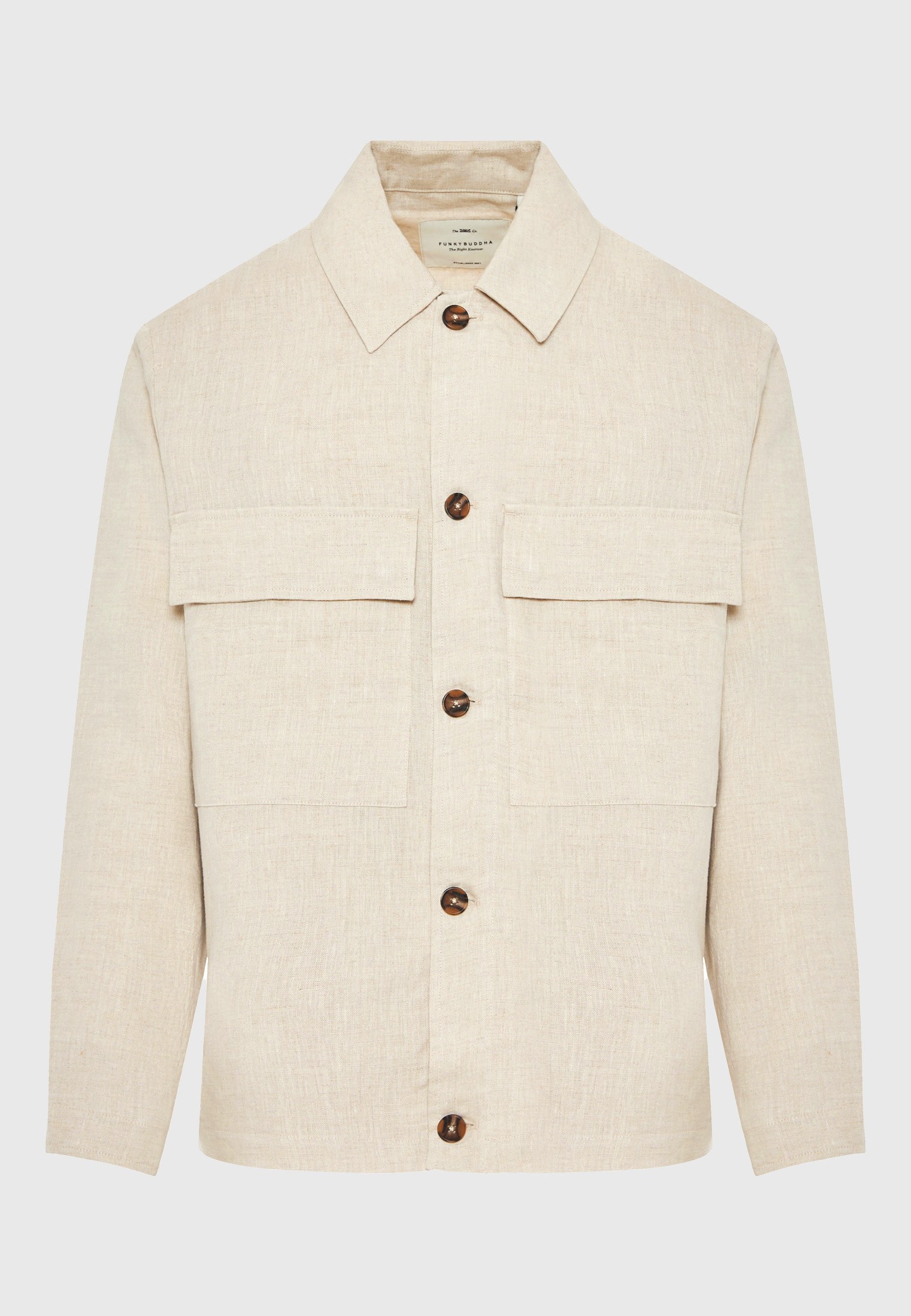 Men's Jackets Funky Buddha White