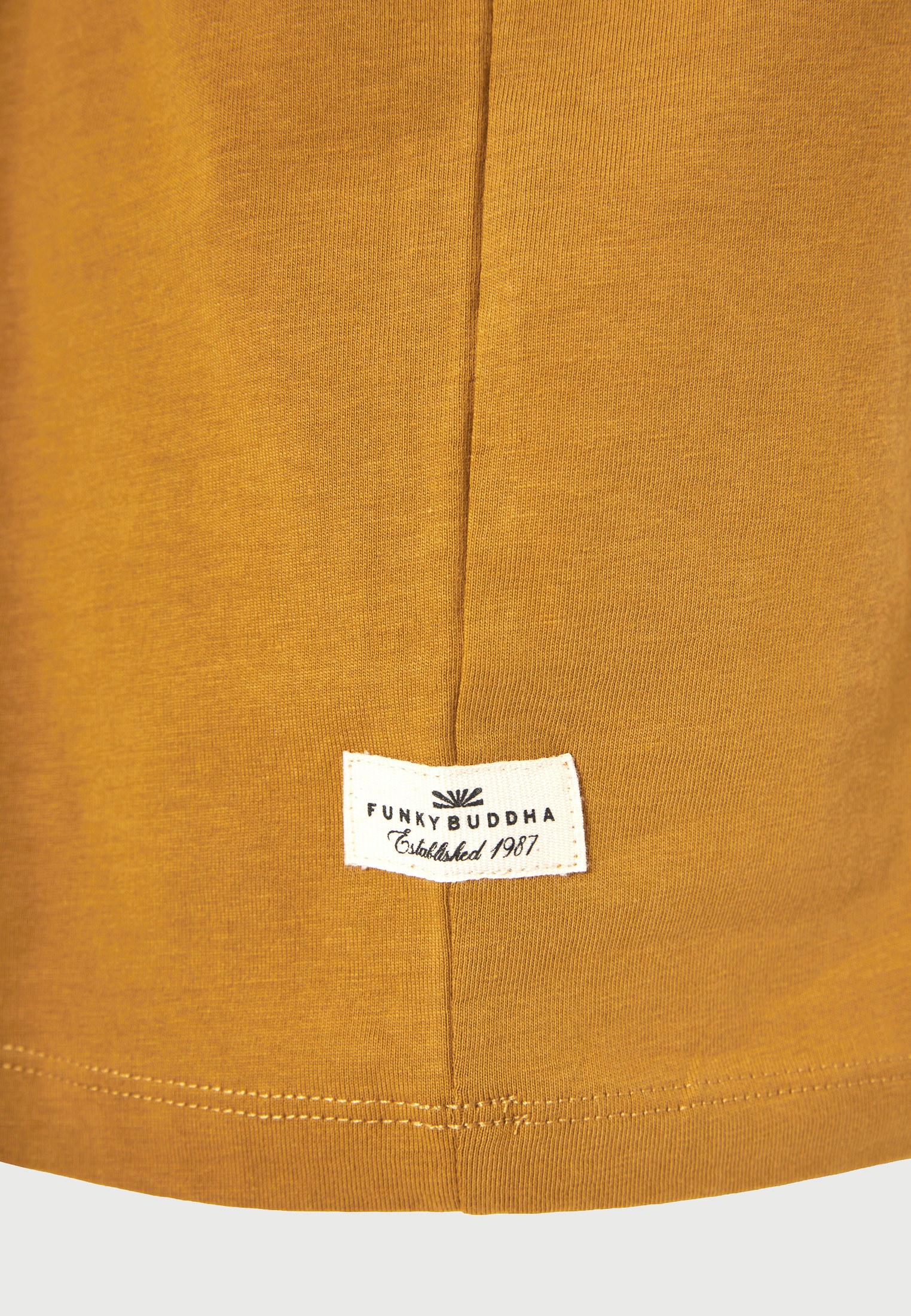 Men's T-Shirts Funky Buddha Yellow