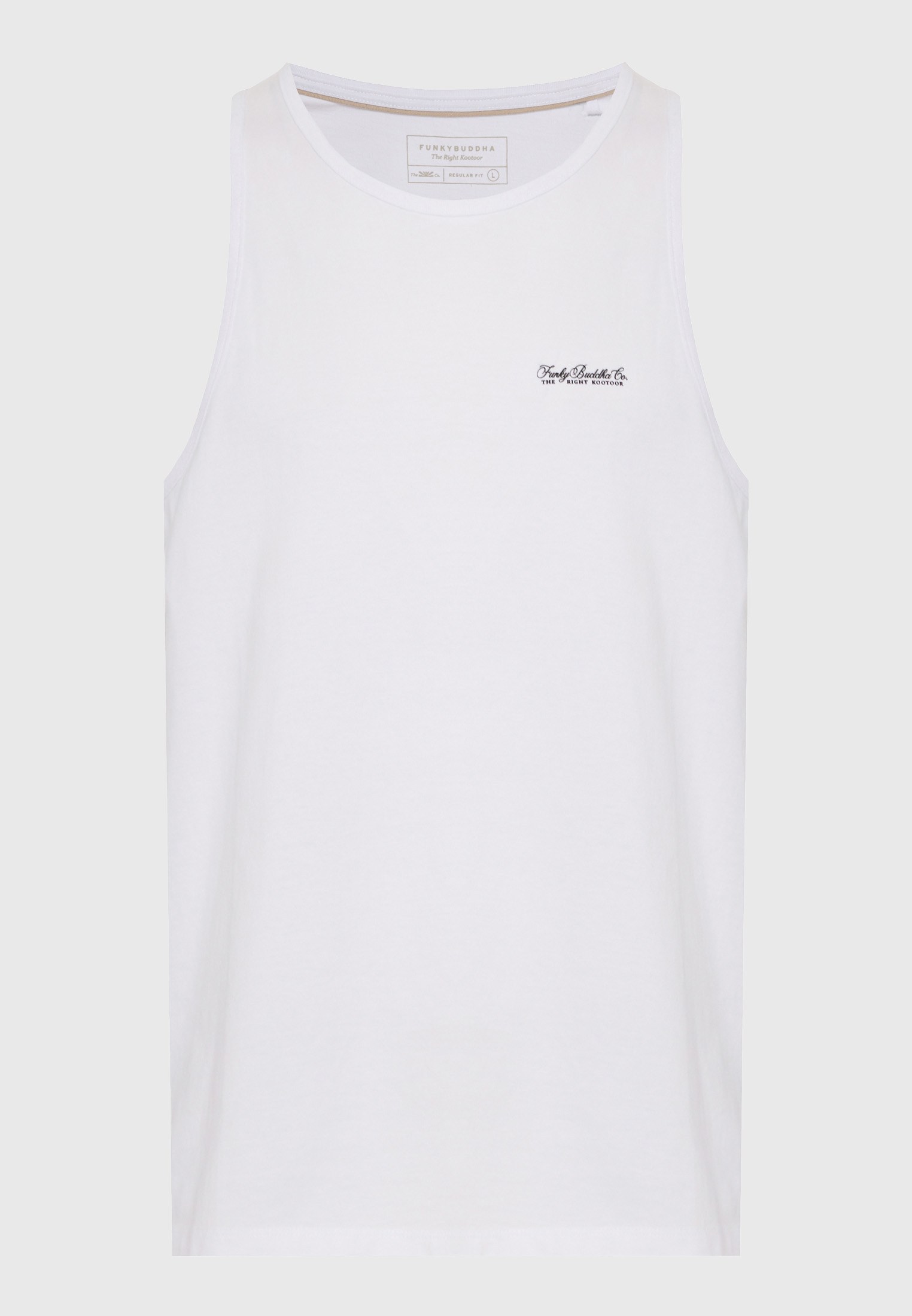 Ανδρική αμάνικη μπλούζα από βαμβάκι