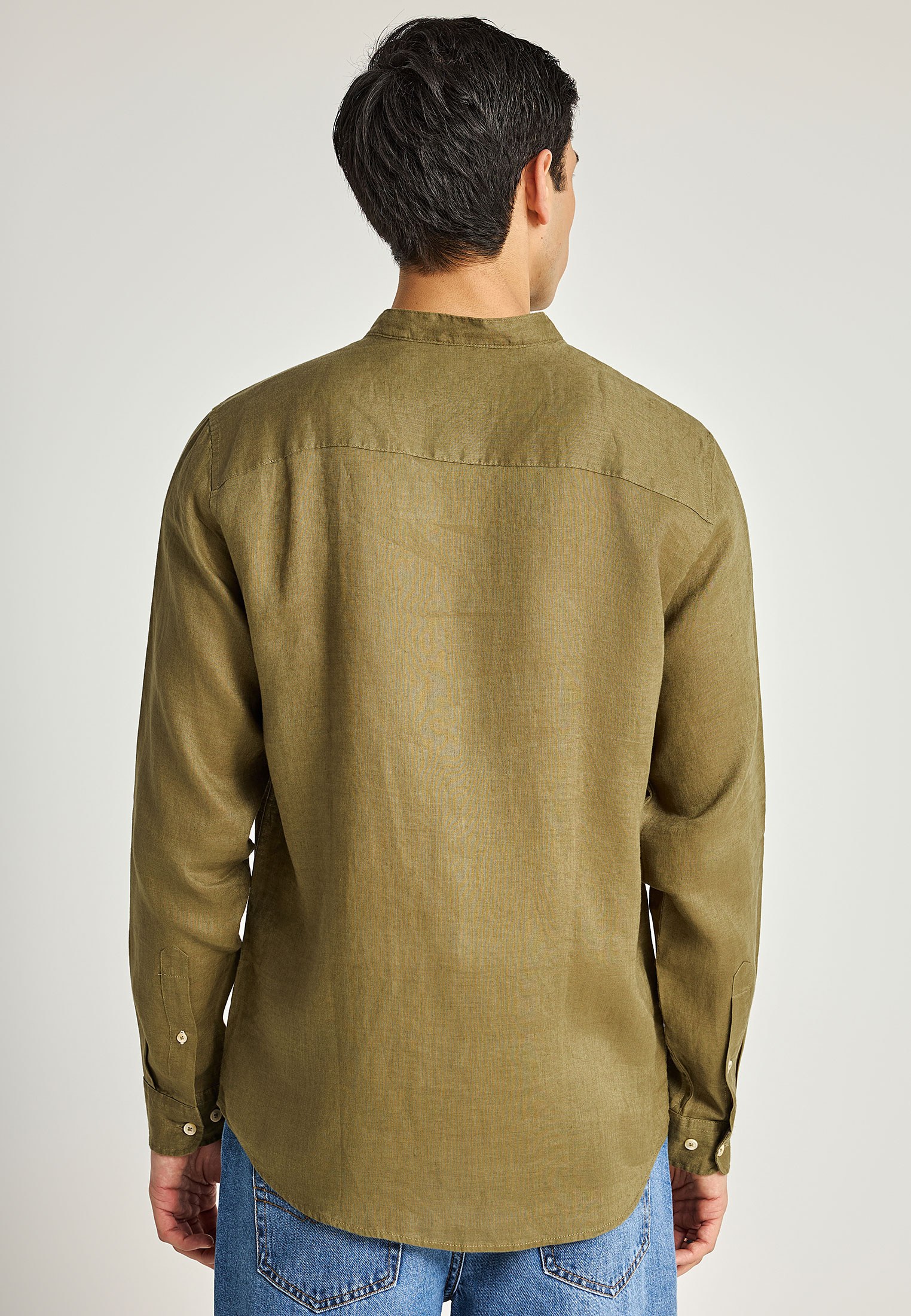 Men's Shirts Funky Buddha Khaki