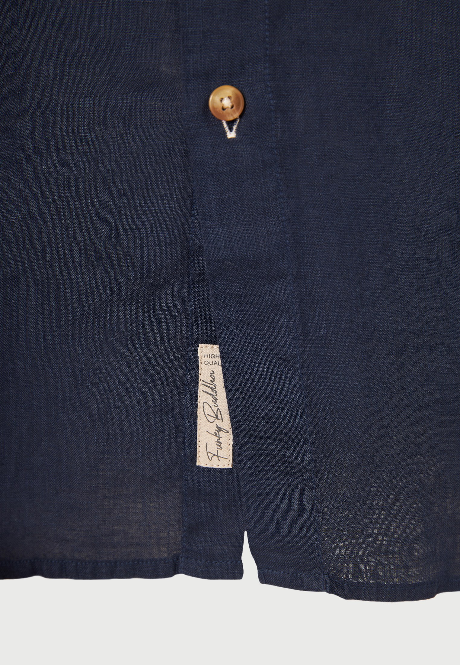 Men's Shirts Funky Buddha Navy