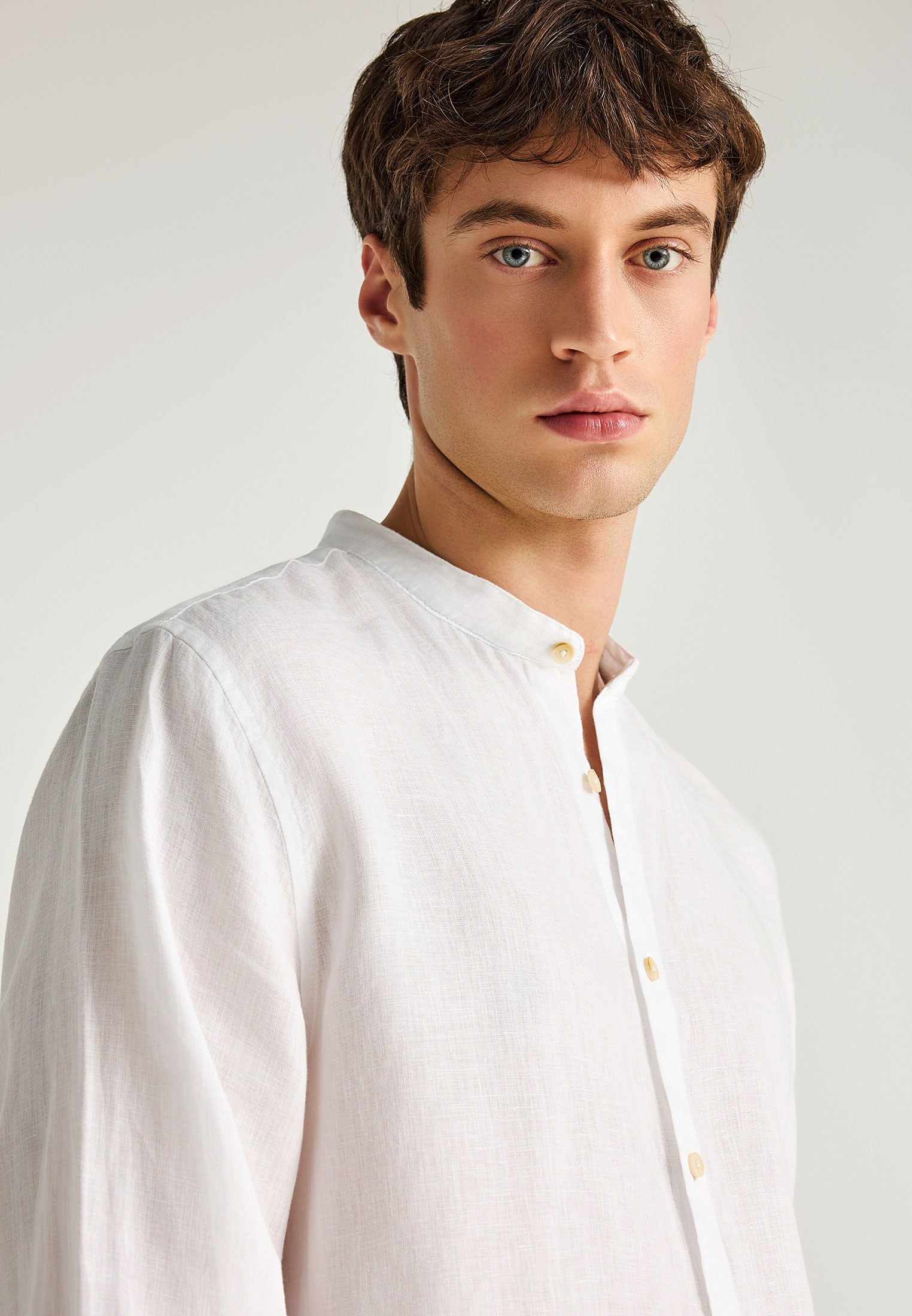 Men's Shirts Funky Buddha White