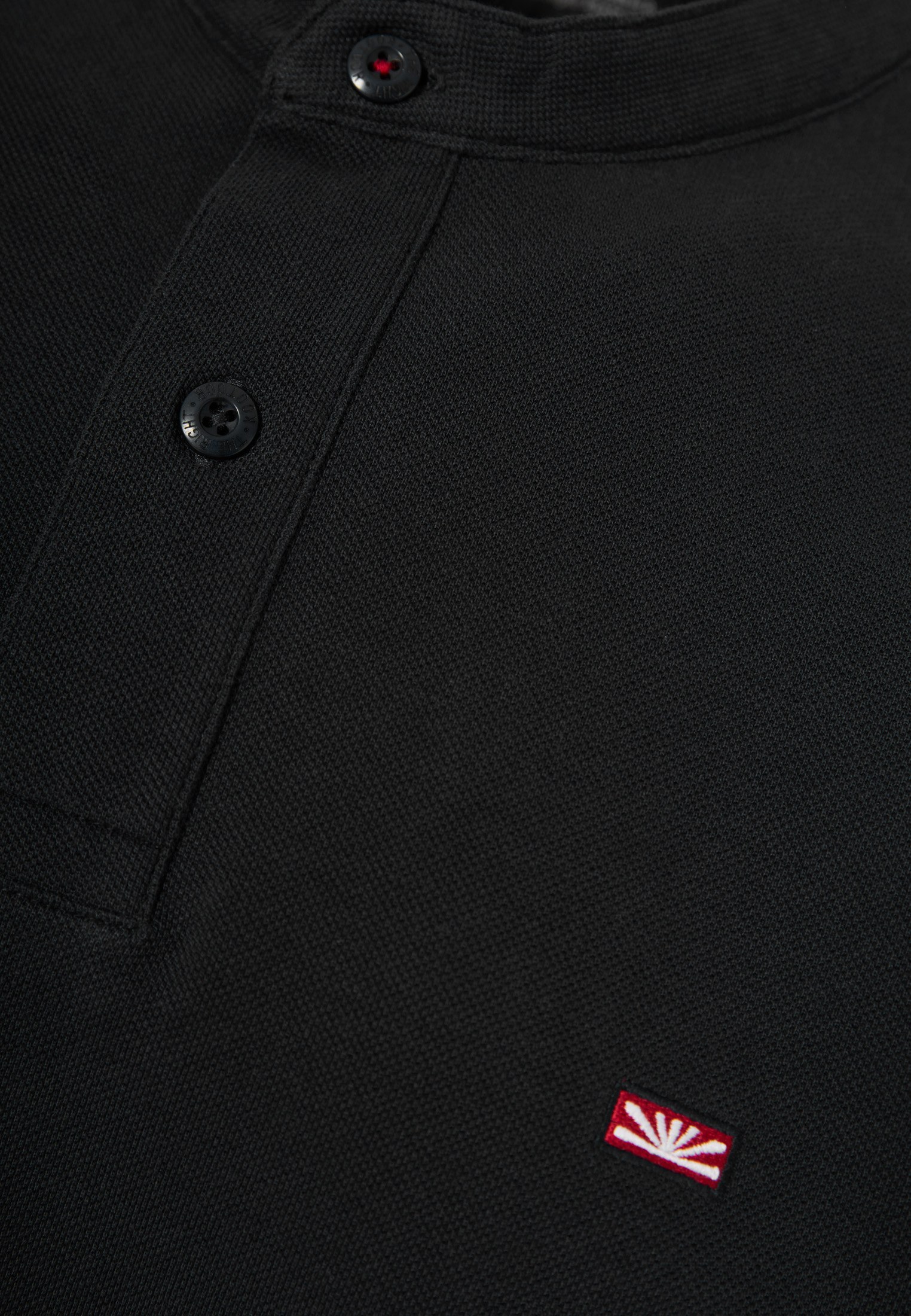 Men's Polo Shirts Funky Buddha Black