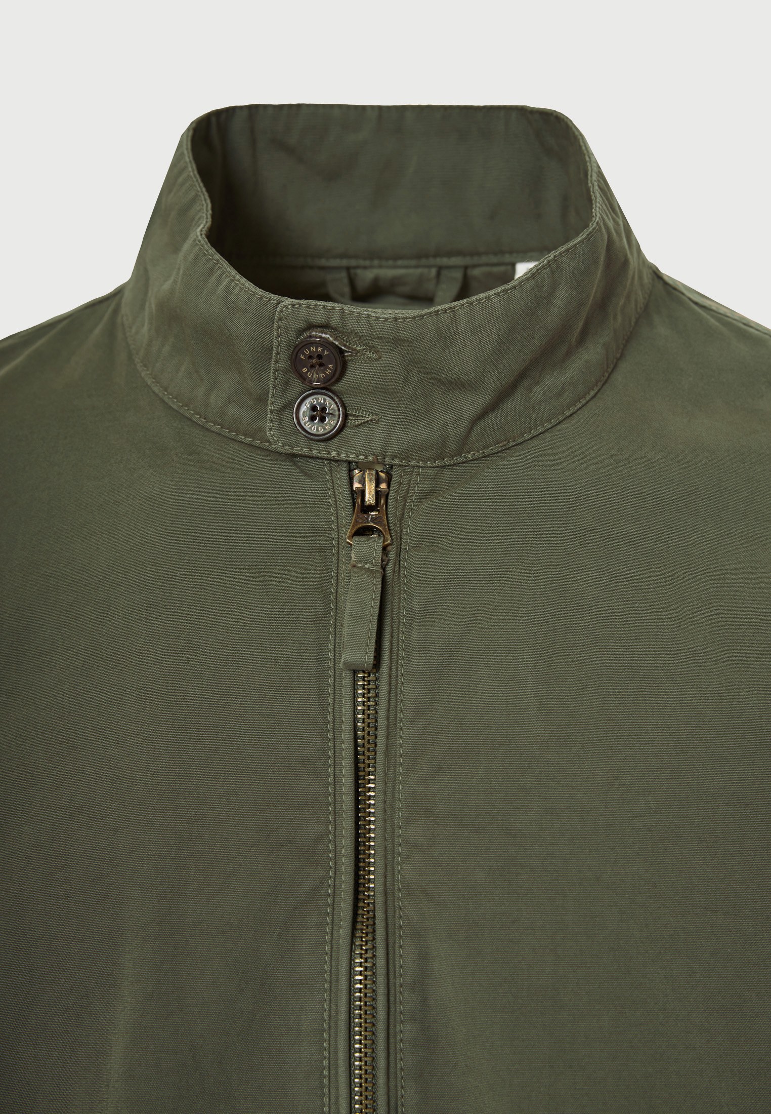 Men's Jackets Funky Buddha Green