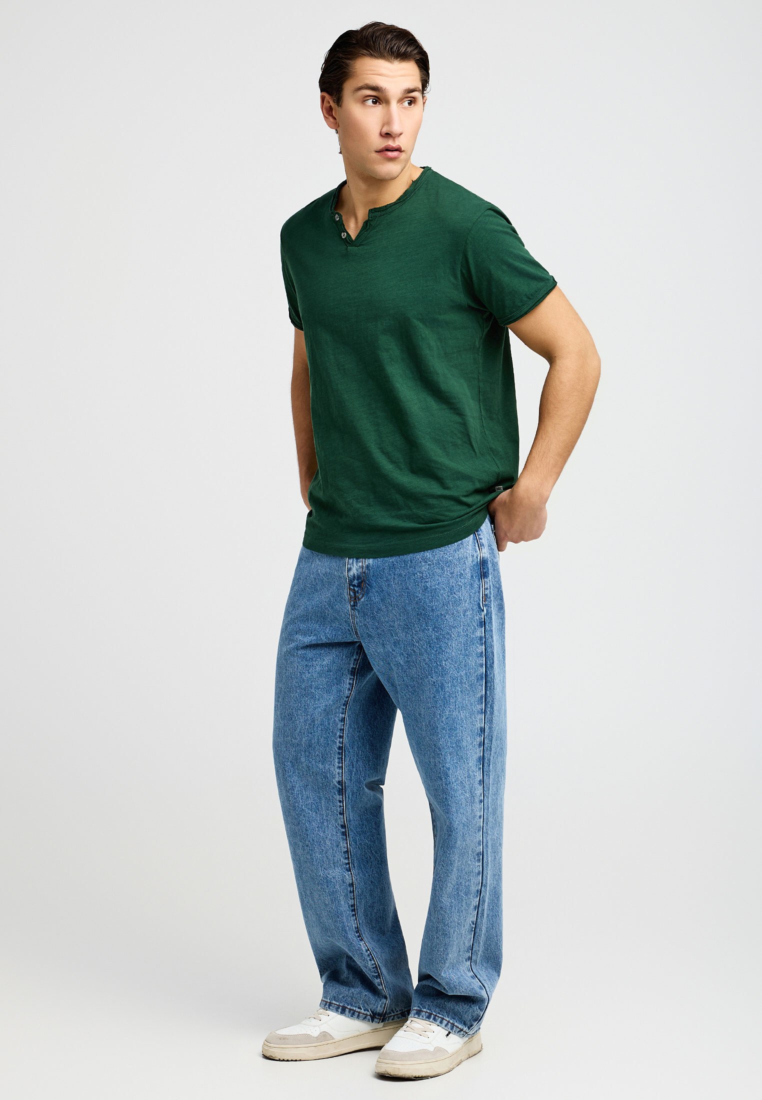 Men's T-Shirts Funky Buddha Green