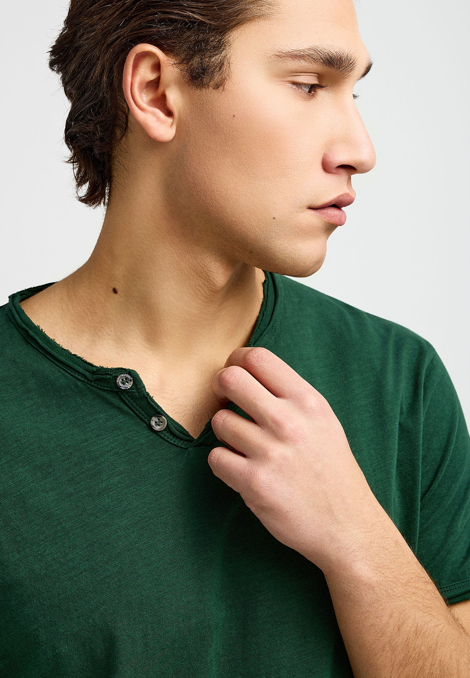 Men's T-Shirts Funky Buddha Green