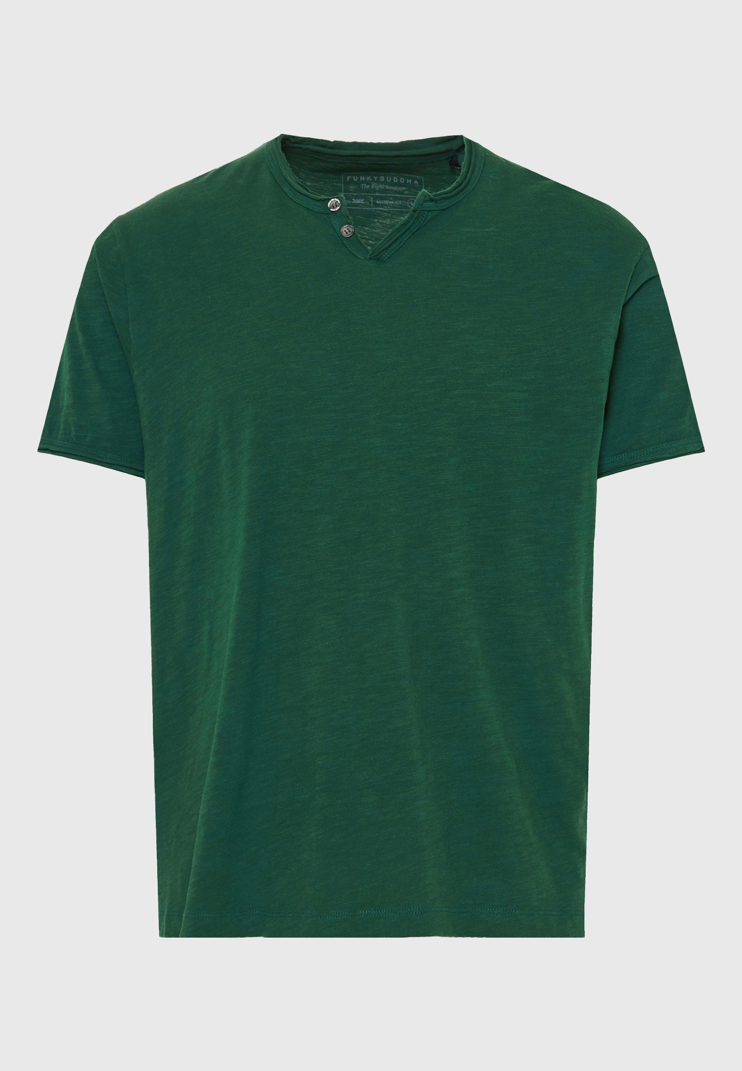 Men's T-Shirts Funky Buddha Green