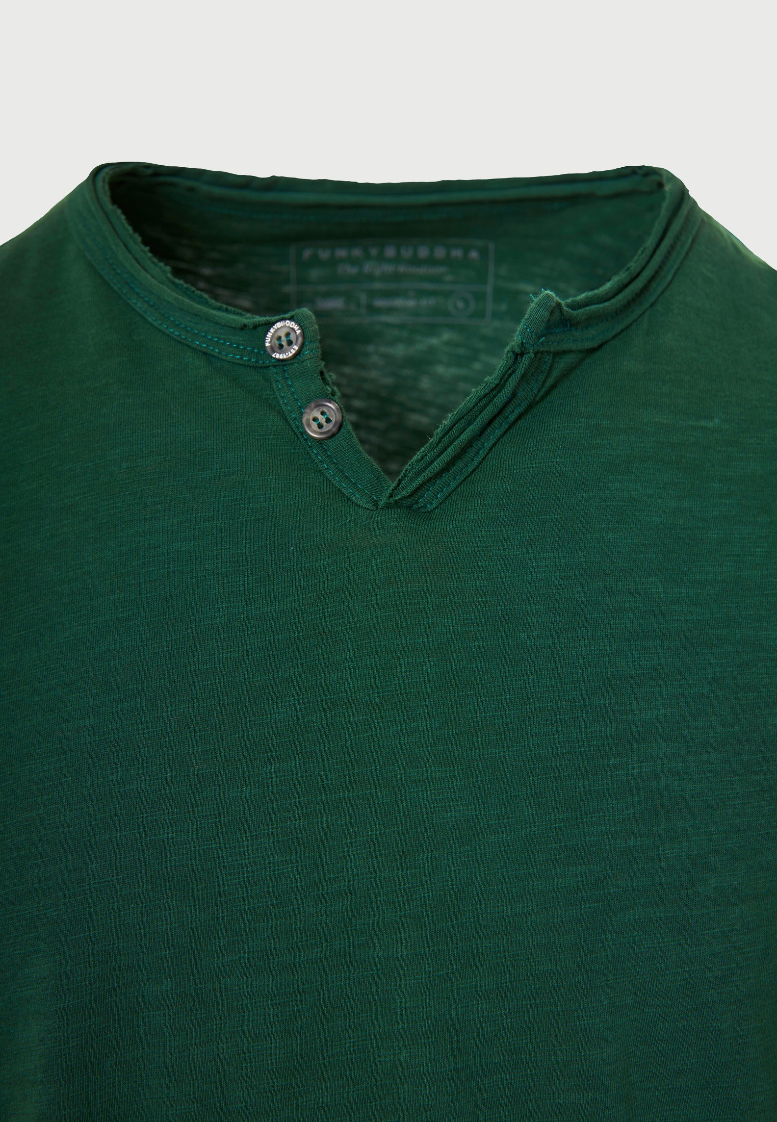 Men's T-Shirts Funky Buddha Green