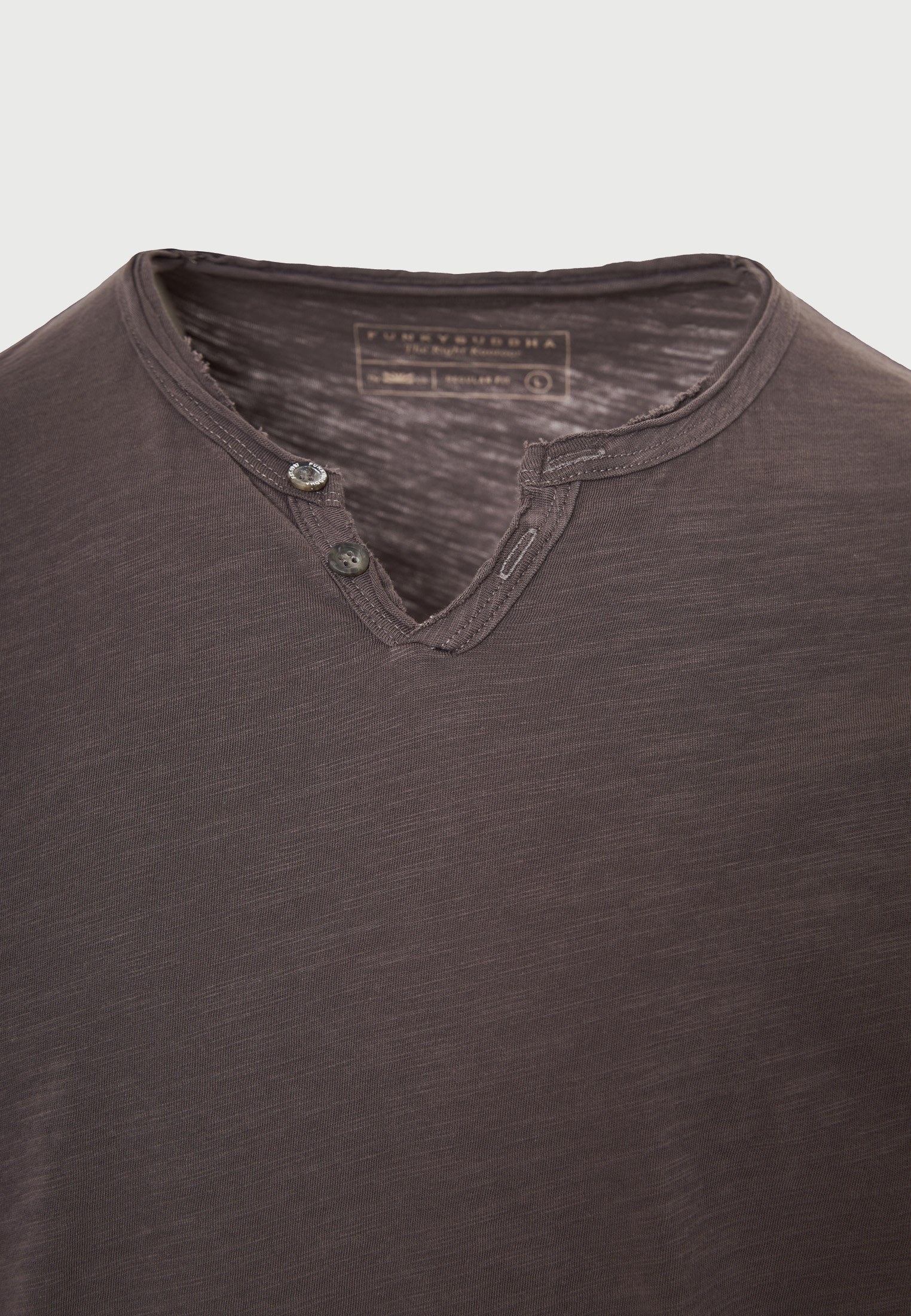 Men's T-Shirts Funky Buddha Beige