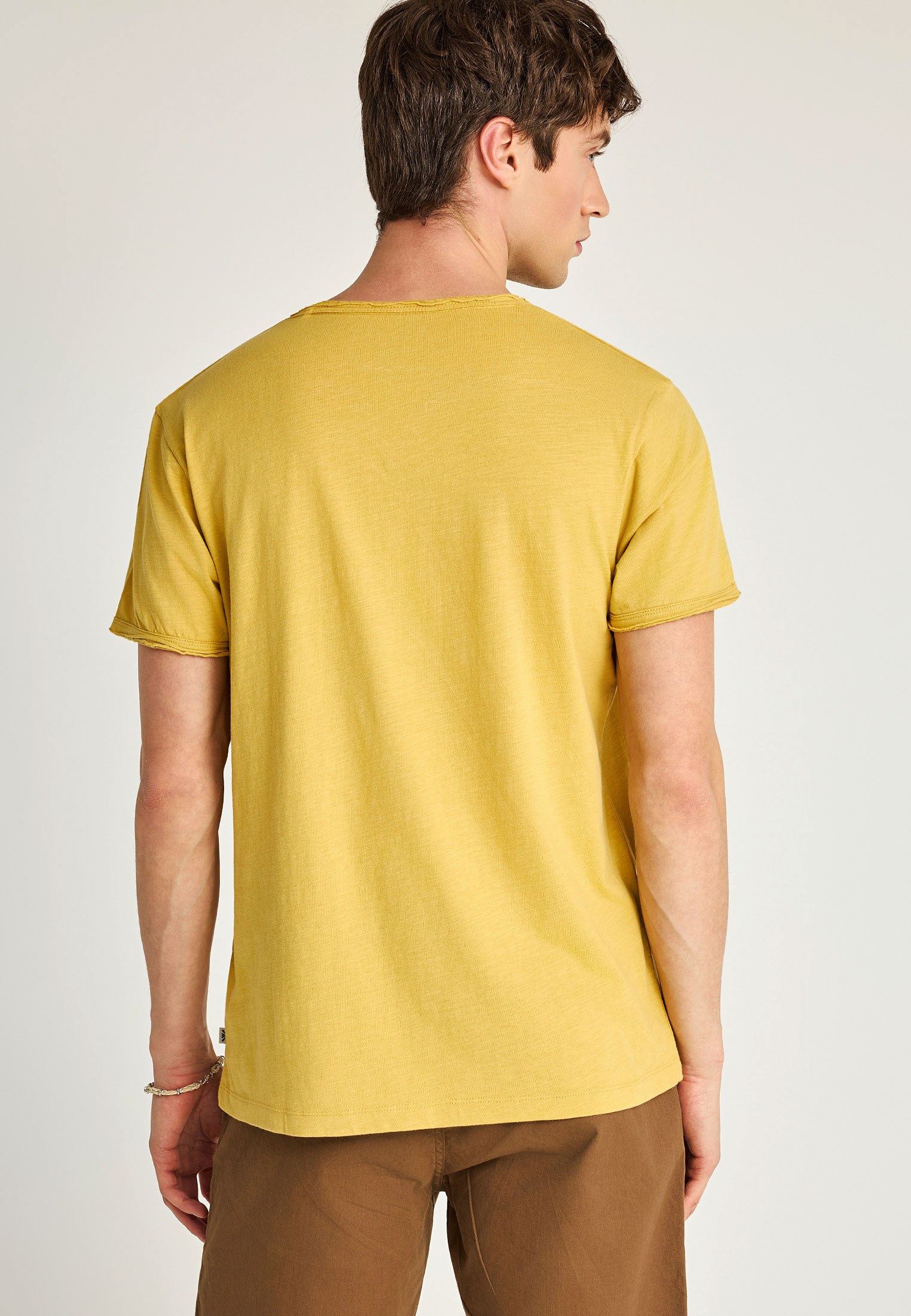 Men's T-Shirts Funky Buddha Yellow